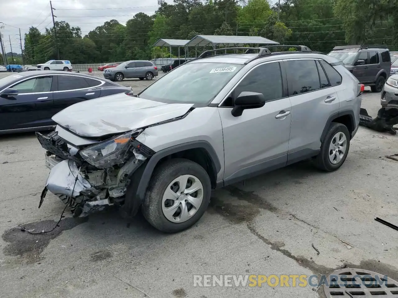 1 Фотография поврежденного автомобиля 2T3H1RFV3KW036951 TOYOTA RAV4 2019