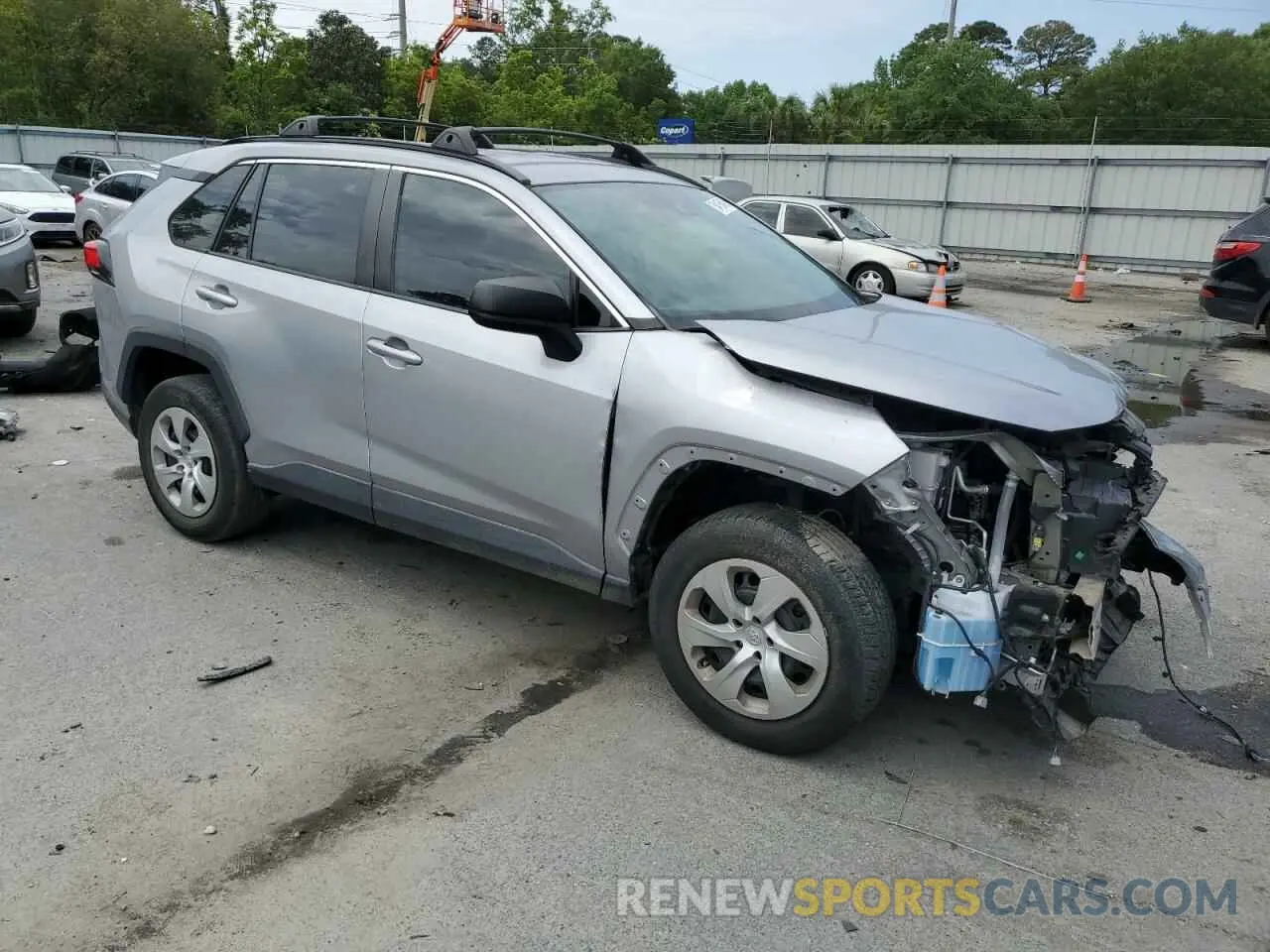 4 Фотография поврежденного автомобиля 2T3H1RFV3KW036951 TOYOTA RAV4 2019