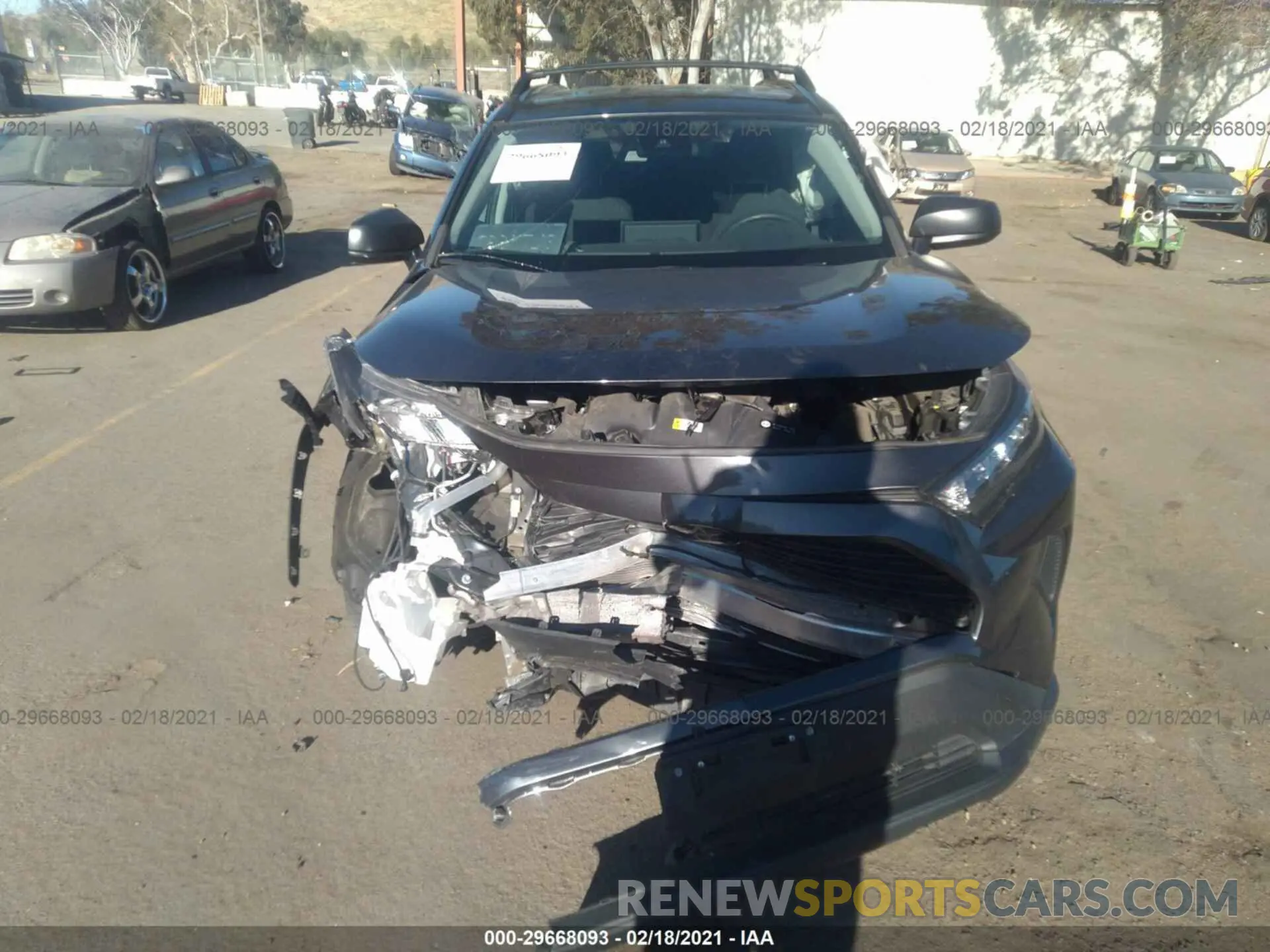 6 Photograph of a damaged car 2T3H1RFV4KC009677 TOYOTA RAV4 2019