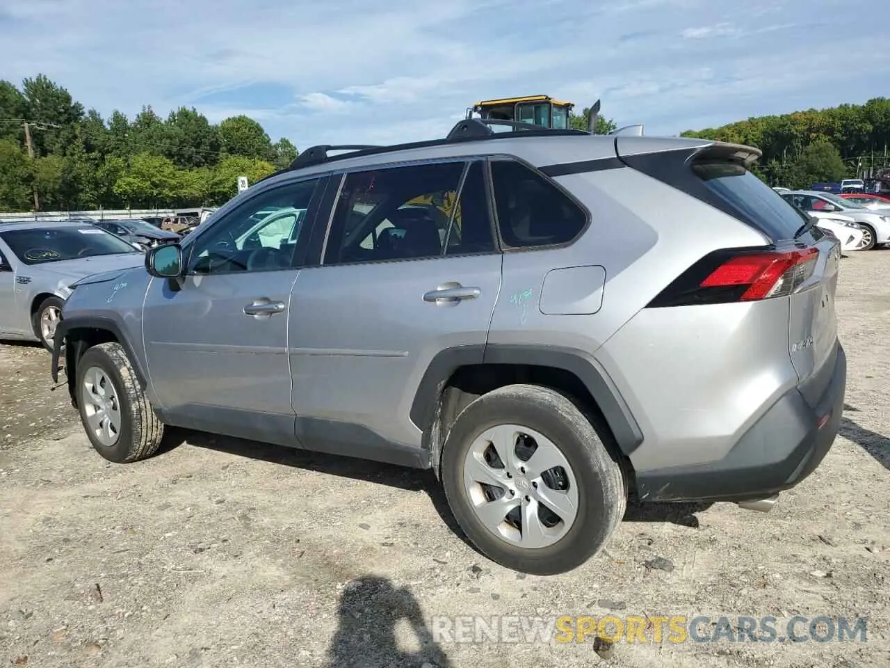2 Фотография поврежденного автомобиля 2T3H1RFV4KC017567 TOYOTA RAV4 2019