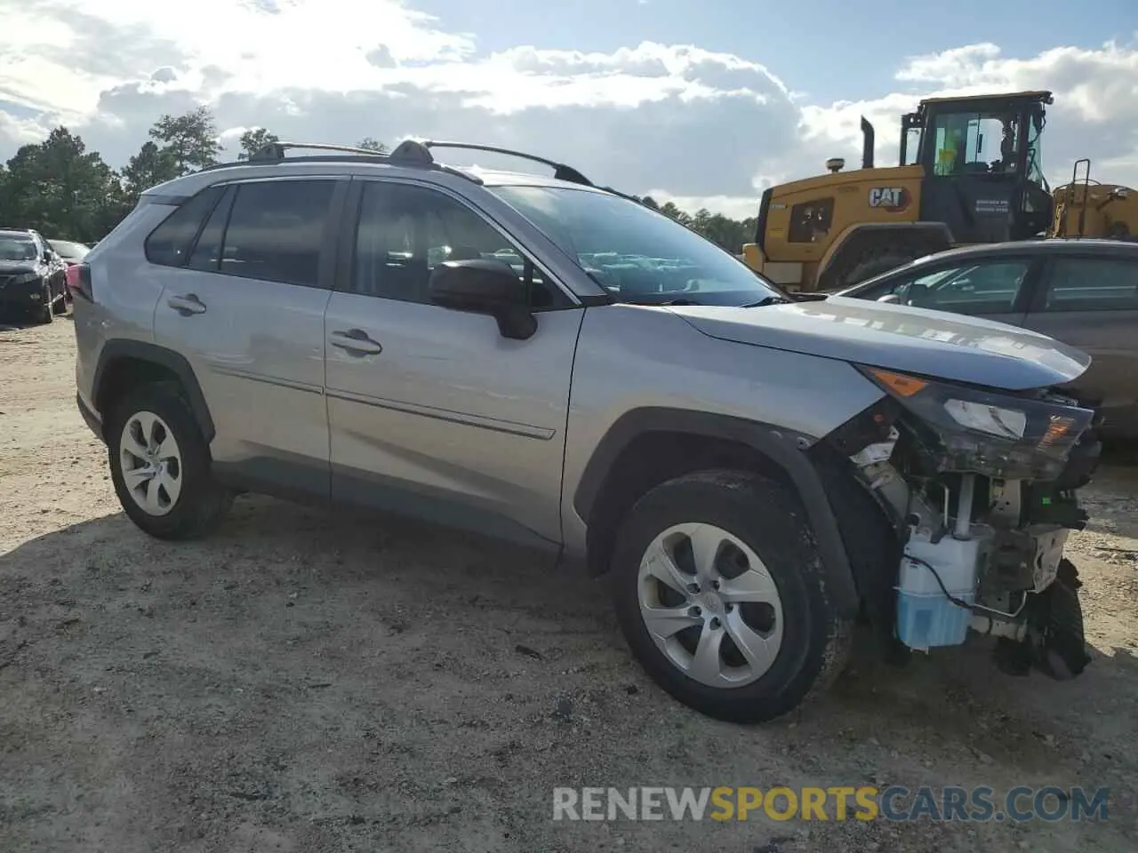 4 Фотография поврежденного автомобиля 2T3H1RFV4KC017567 TOYOTA RAV4 2019