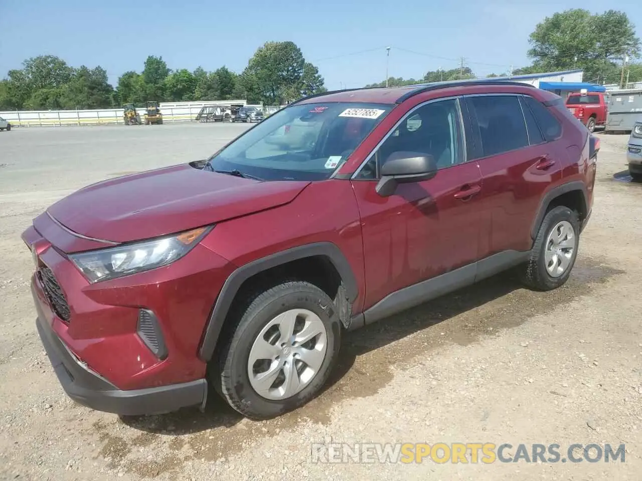 1 Photograph of a damaged car 2T3H1RFV4KC019710 TOYOTA RAV4 2019