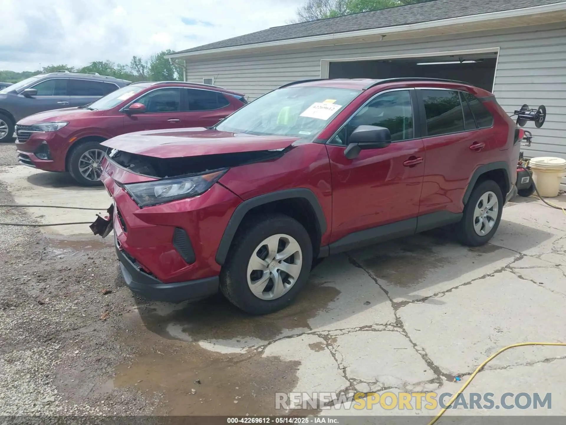 2 Фотография поврежденного автомобиля 2T3H1RFV4KW002890 TOYOTA RAV4 2019