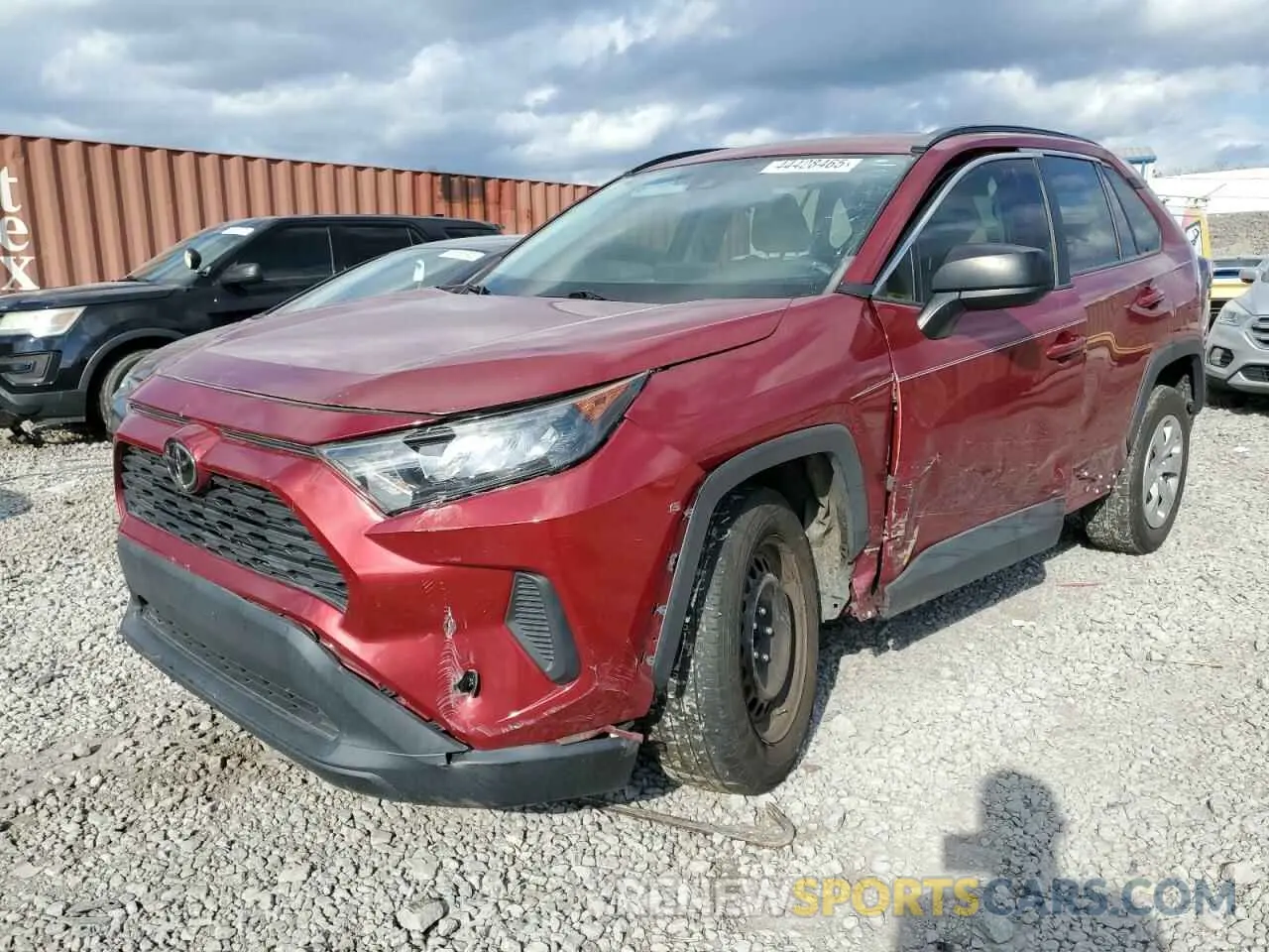 1 Фотография поврежденного автомобиля 2T3H1RFV4KW050874 TOYOTA RAV4 2019