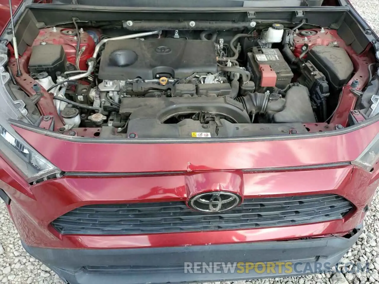 12 Фотография поврежденного автомобиля 2T3H1RFV4KW050874 TOYOTA RAV4 2019