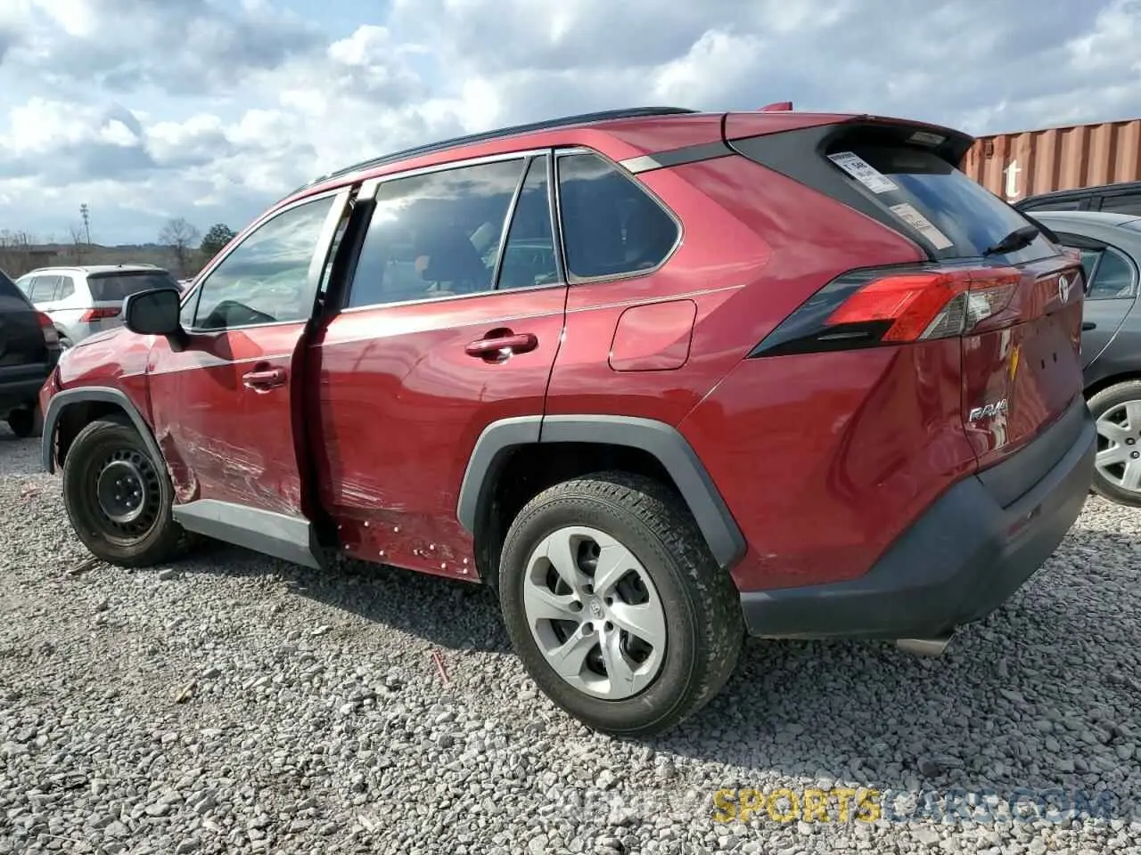 2 Фотография поврежденного автомобиля 2T3H1RFV4KW050874 TOYOTA RAV4 2019