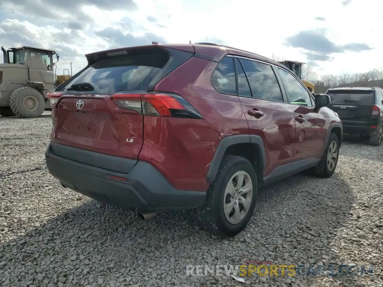 3 Фотография поврежденного автомобиля 2T3H1RFV4KW050874 TOYOTA RAV4 2019