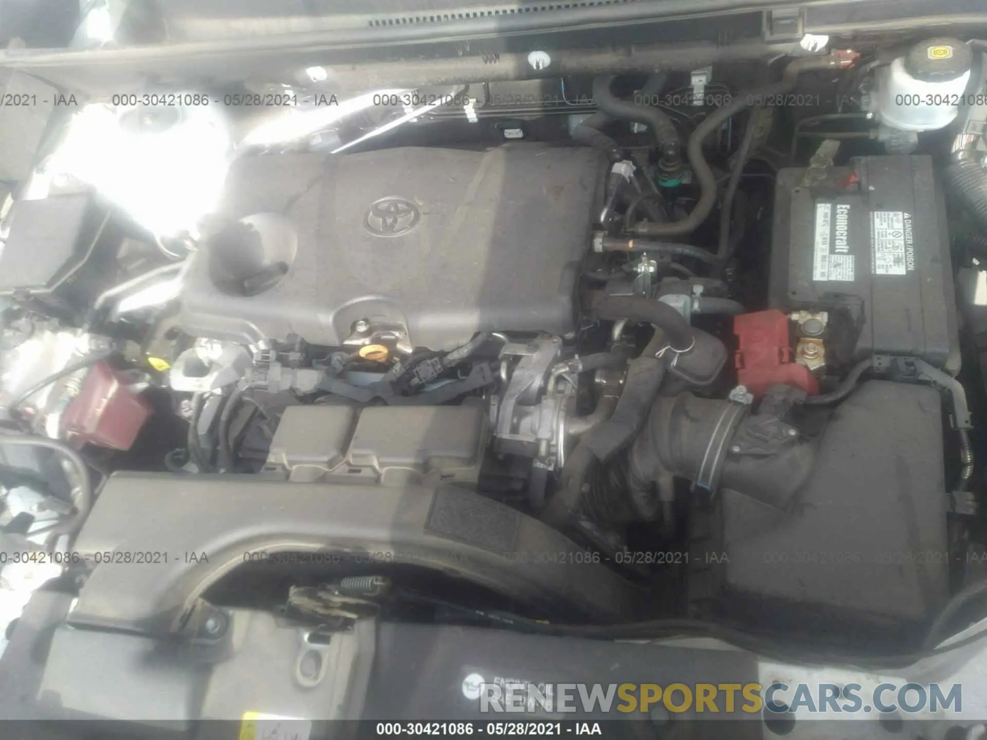 10 Photograph of a damaged car 2T3H1RFV6KC003735 TOYOTA RAV4 2019
