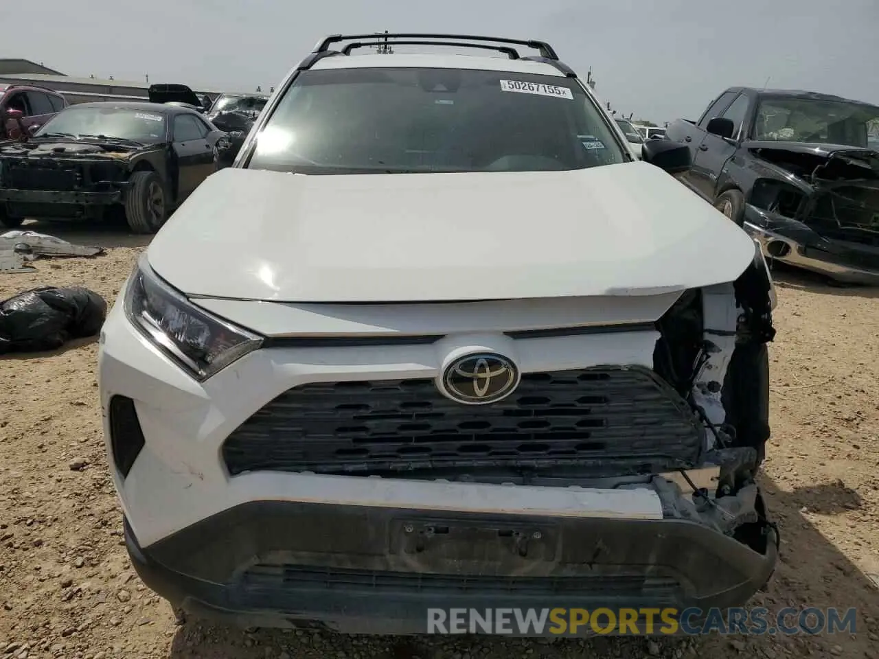 5 Photograph of a damaged car 2T3H1RFV6KC022110 TOYOTA RAV4 2019