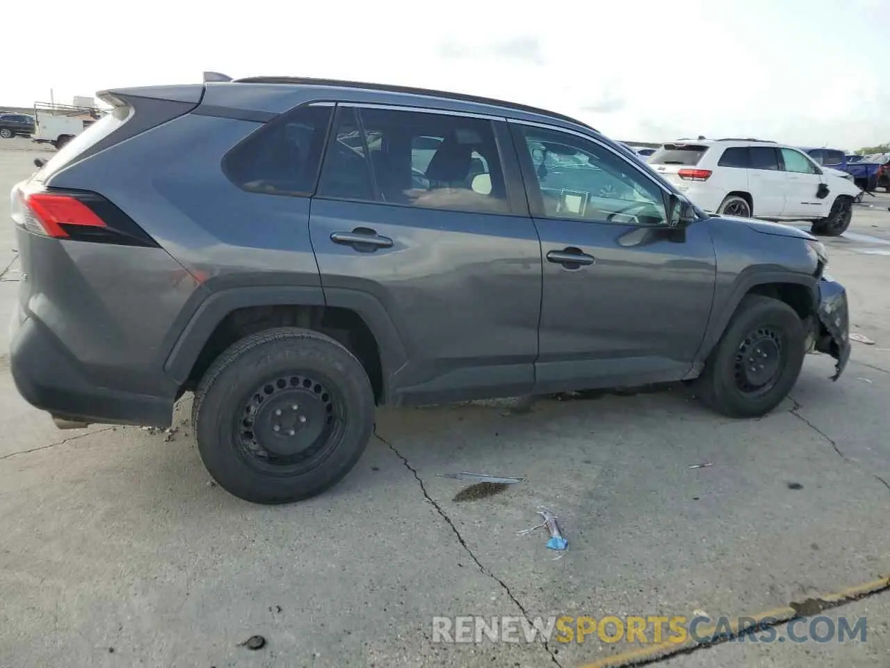 3 Photograph of a damaged car 2T3H1RFV6KC026528 TOYOTA RAV4 2019