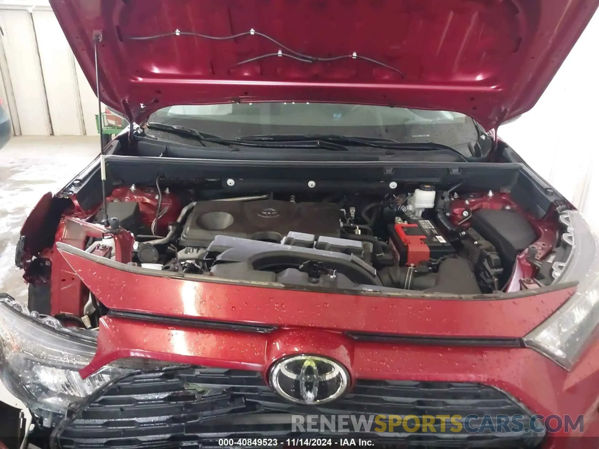 10 Фотография поврежденного автомобиля 2T3H1RFV6KW046955 TOYOTA RAV4 2019