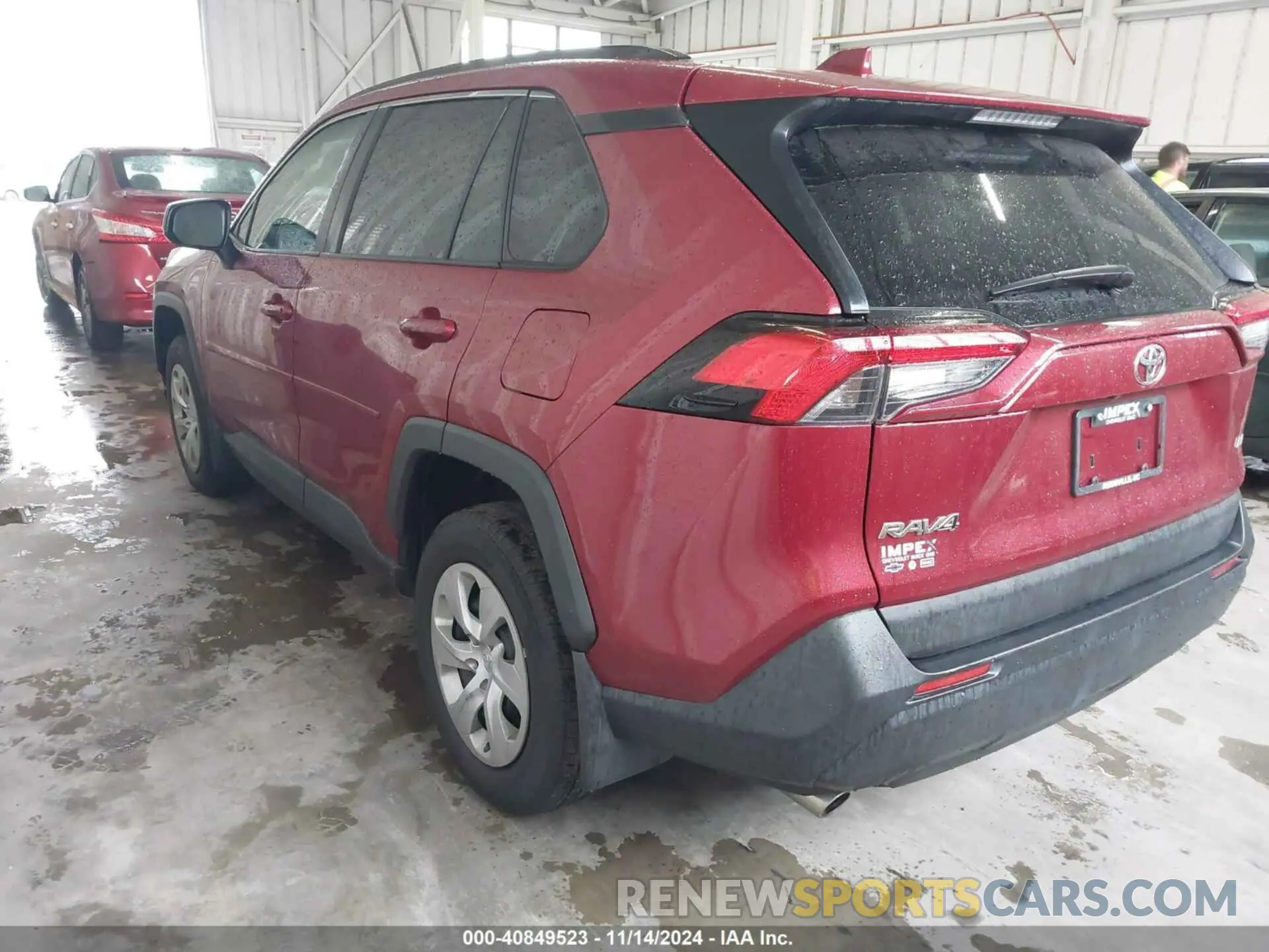 3 Фотография поврежденного автомобиля 2T3H1RFV6KW046955 TOYOTA RAV4 2019