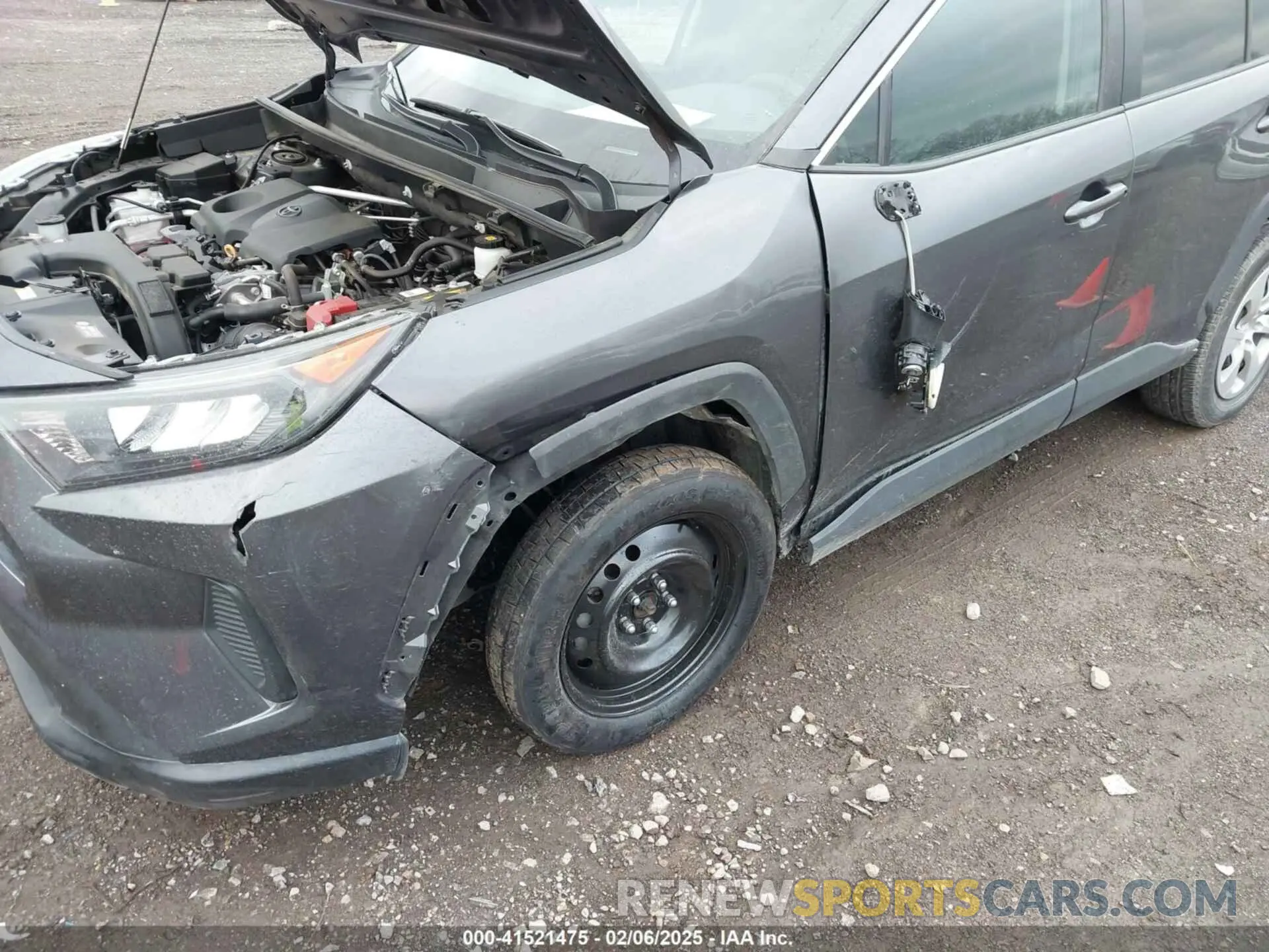 6 Фотография поврежденного автомобиля 2T3H1RFV6KW047510 TOYOTA RAV4 2019