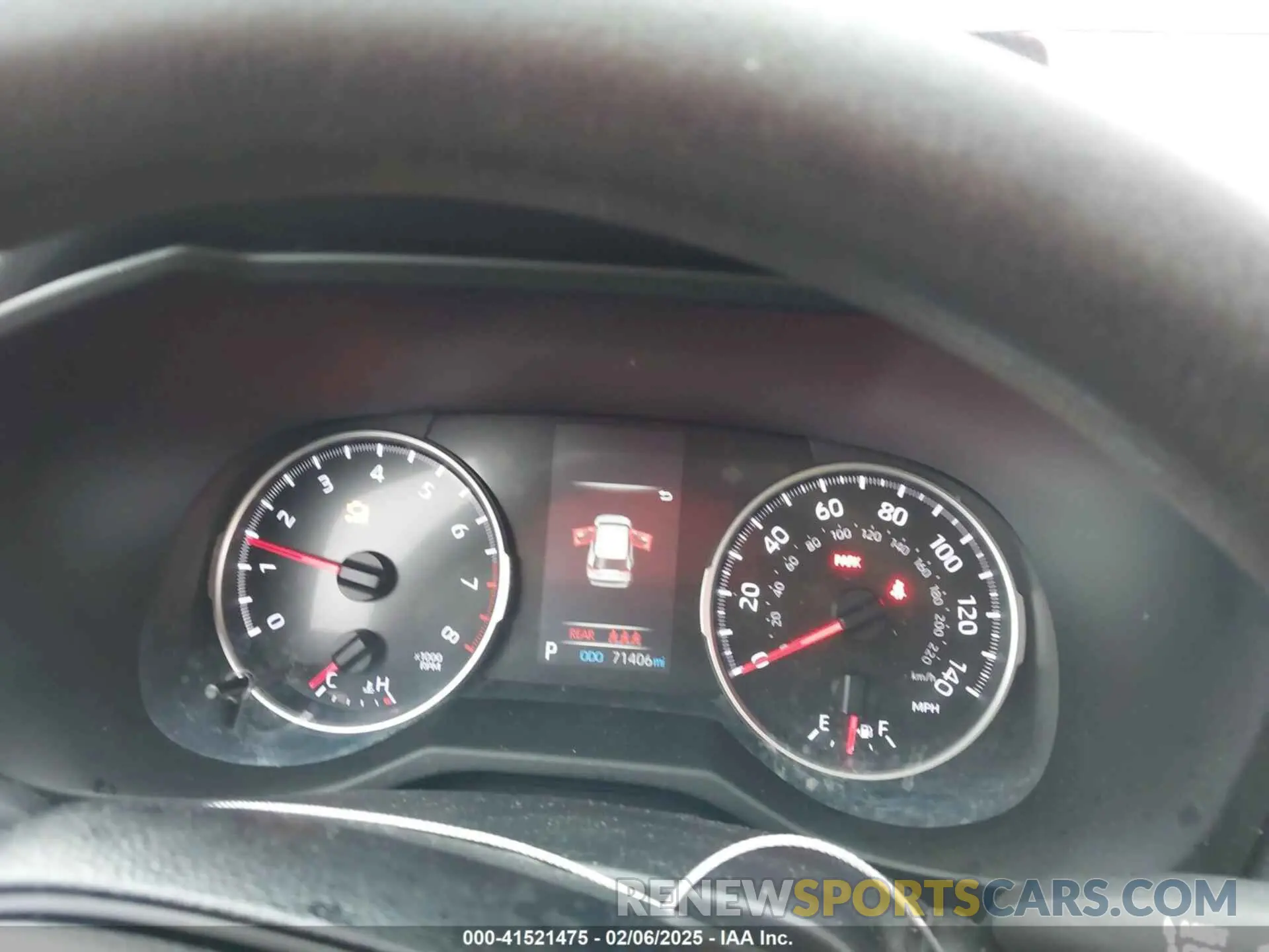 7 Фотография поврежденного автомобиля 2T3H1RFV6KW047510 TOYOTA RAV4 2019