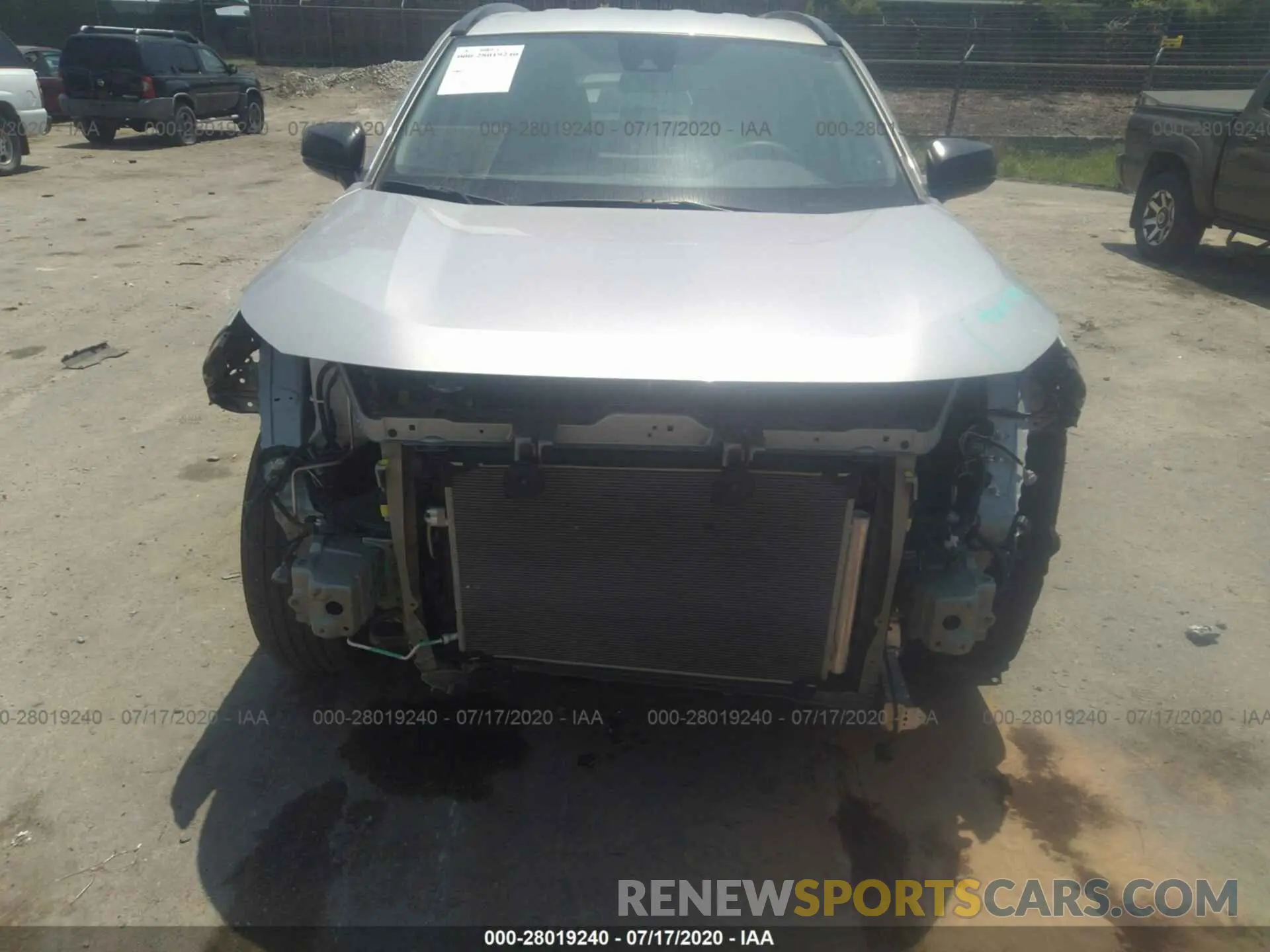 6 Photograph of a damaged car 2T3H1RFV7KW029808 TOYOTA RAV4 2019