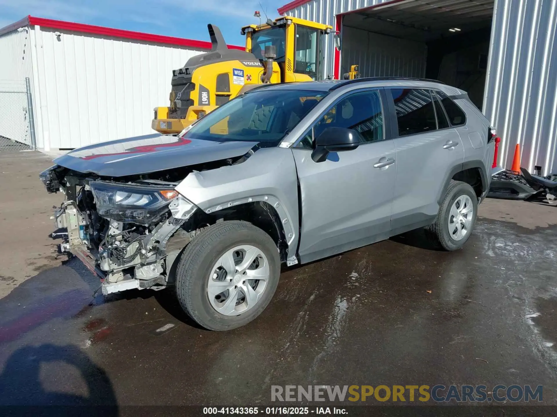 2 Фотография поврежденного автомобиля 2T3H1RFV7KW048973 TOYOTA RAV4 2019