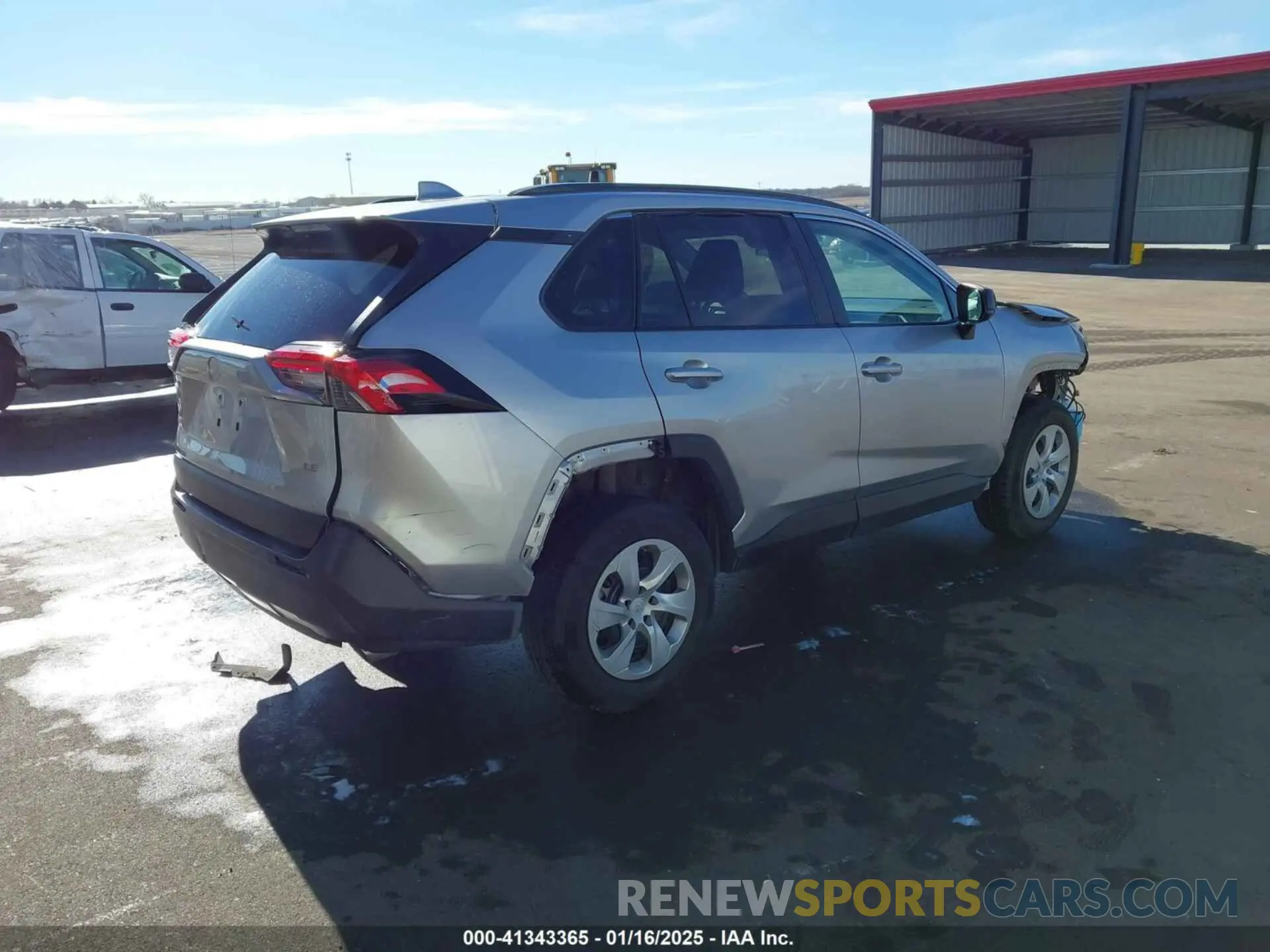 4 Фотография поврежденного автомобиля 2T3H1RFV7KW048973 TOYOTA RAV4 2019