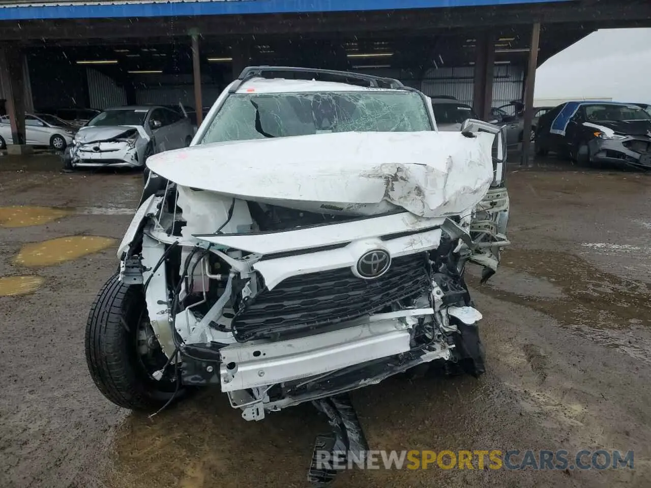 5 Фотография поврежденного автомобиля 2T3H1RFV8KC011352 TOYOTA RAV4 2019