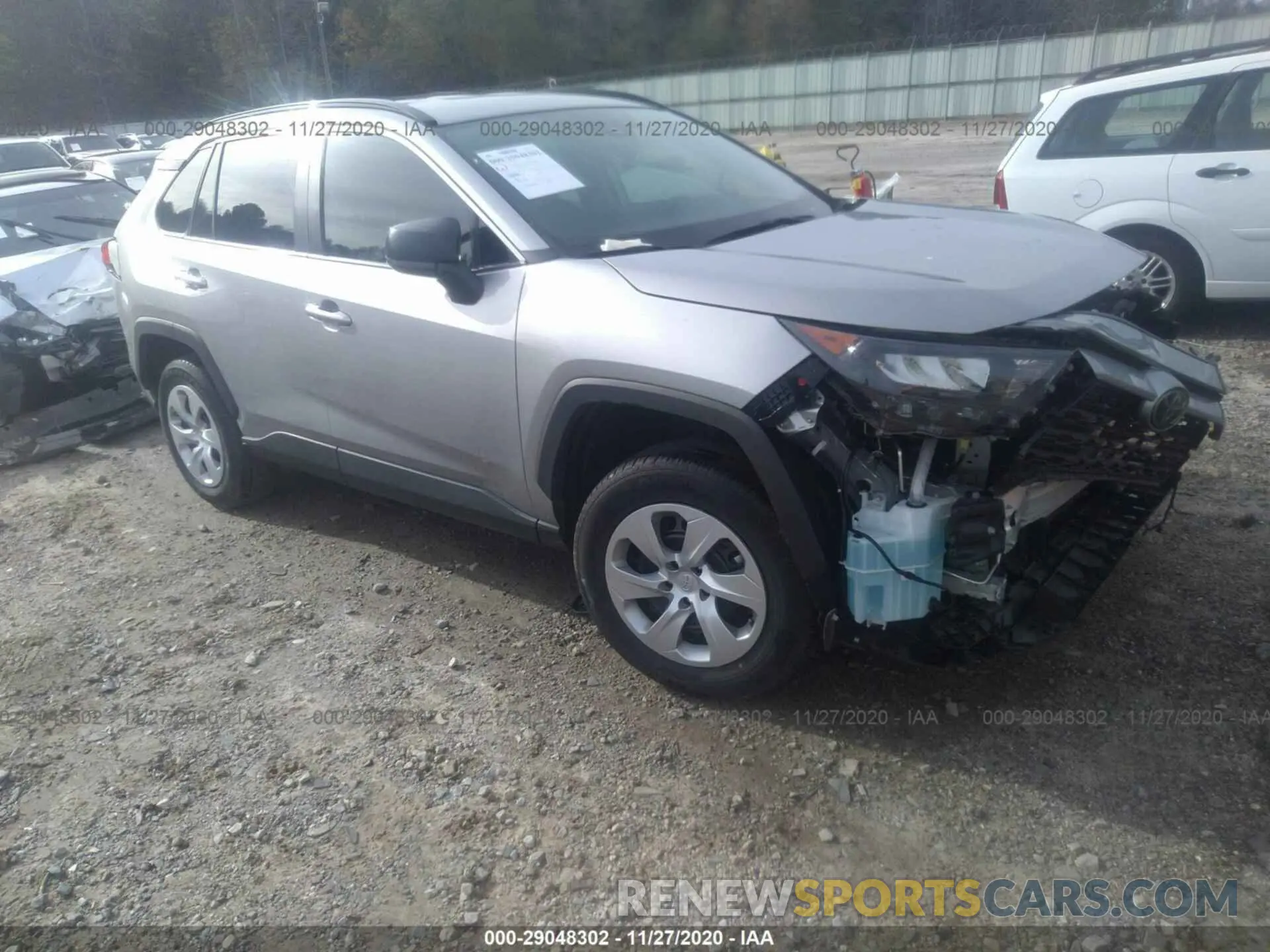 1 Photograph of a damaged car 2T3H1RFV8KC025851 TOYOTA RAV4 2019