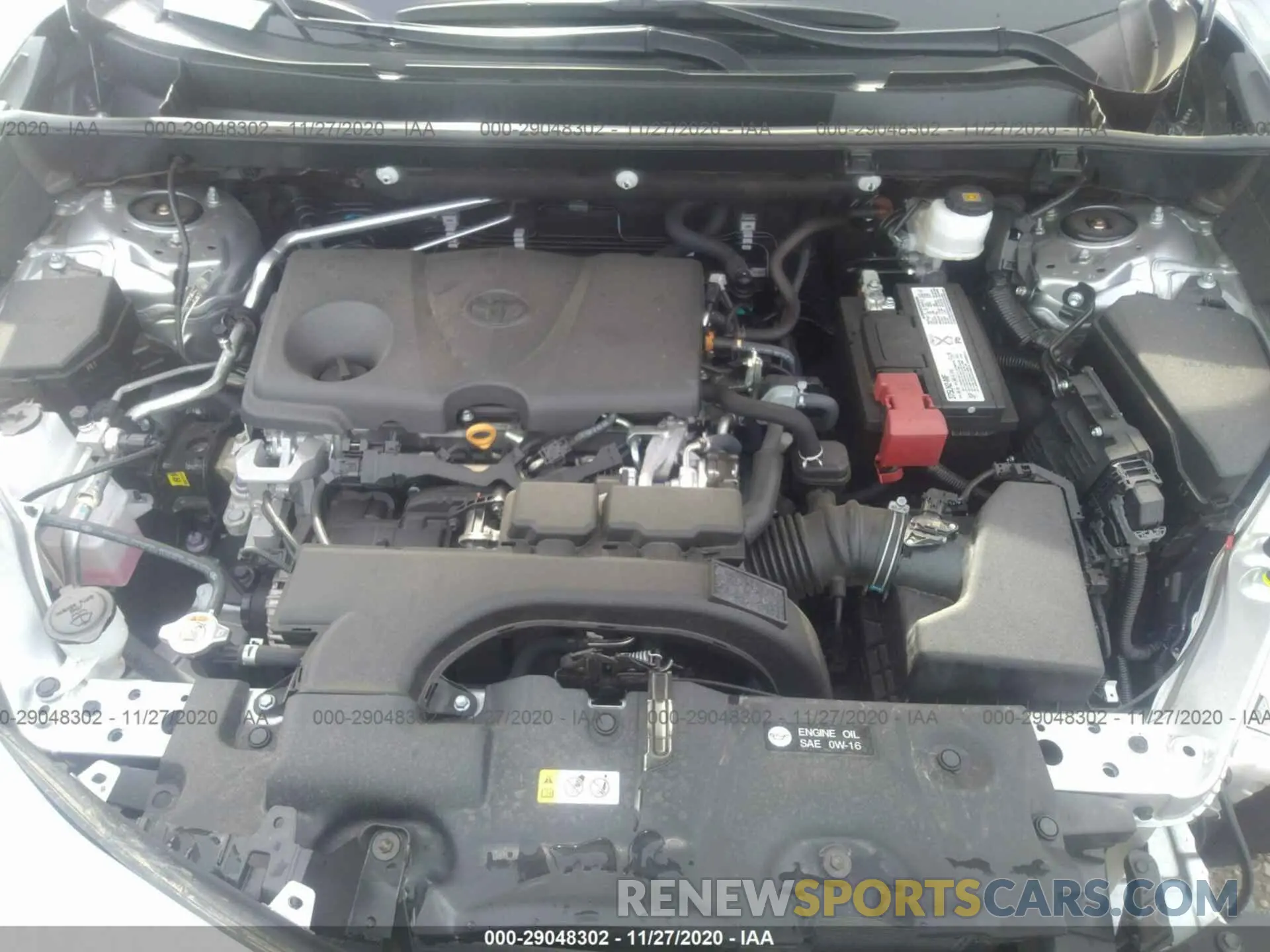 10 Photograph of a damaged car 2T3H1RFV8KC025851 TOYOTA RAV4 2019