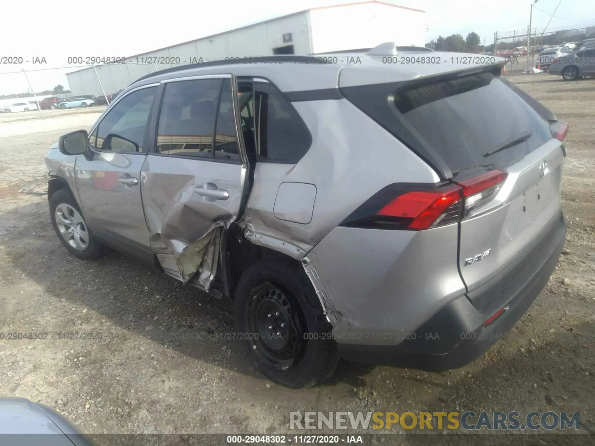 3 Photograph of a damaged car 2T3H1RFV8KC025851 TOYOTA RAV4 2019