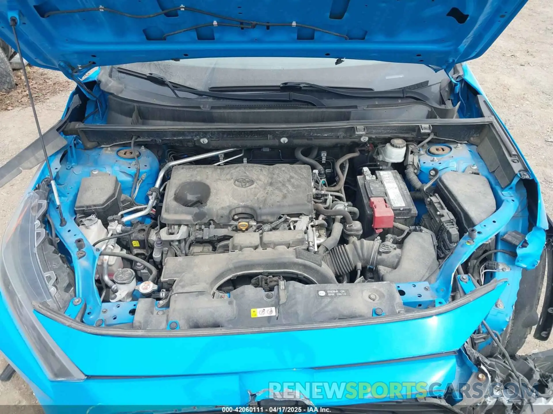 10 Фотография поврежденного автомобиля 2T3H1RFV8KW002939 TOYOTA RAV4 2019
