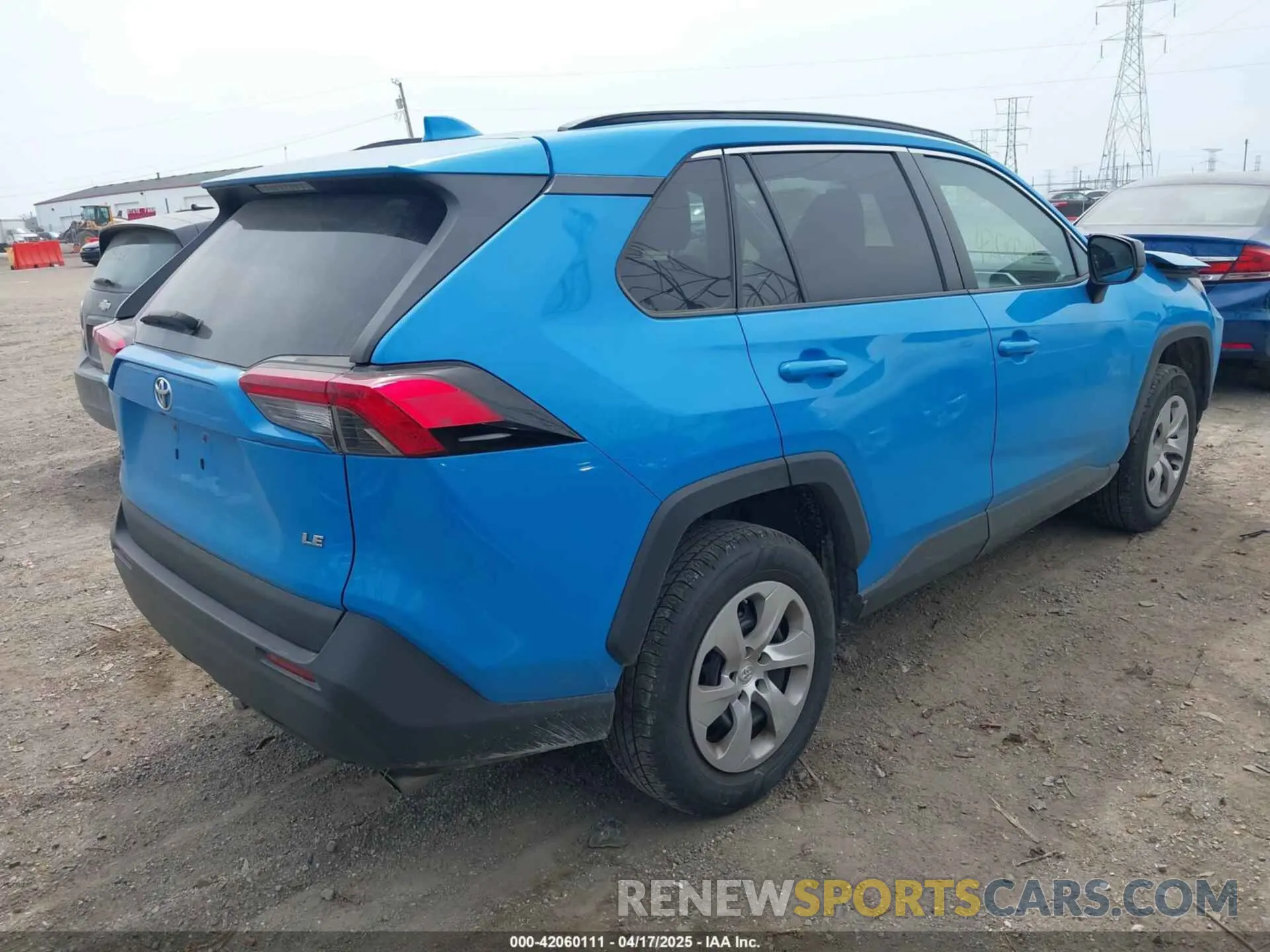 4 Фотография поврежденного автомобиля 2T3H1RFV8KW002939 TOYOTA RAV4 2019
