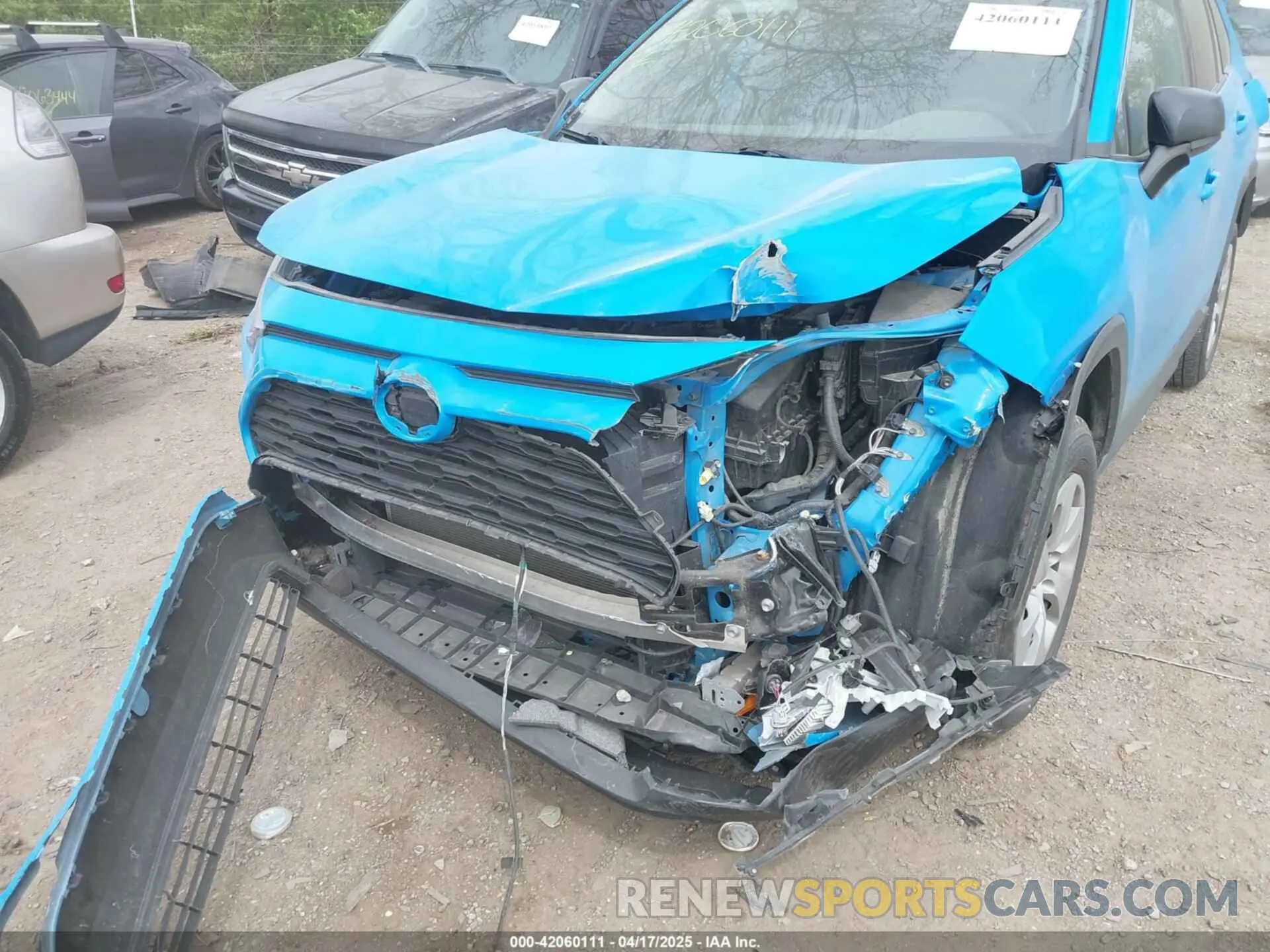 6 Фотография поврежденного автомобиля 2T3H1RFV8KW002939 TOYOTA RAV4 2019