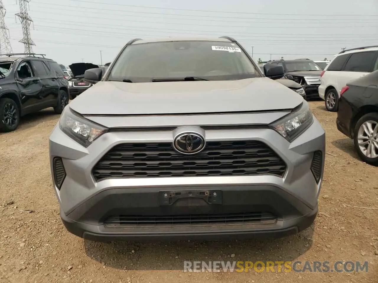5 Photograph of a damaged car 2T3H1RFV8KW022088 TOYOTA RAV4 2019
