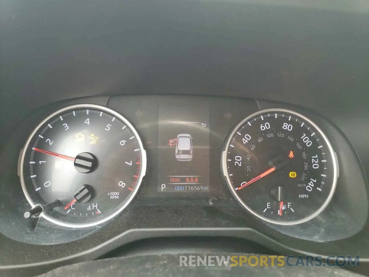 9 Photograph of a damaged car 2T3H1RFV8KW022088 TOYOTA RAV4 2019