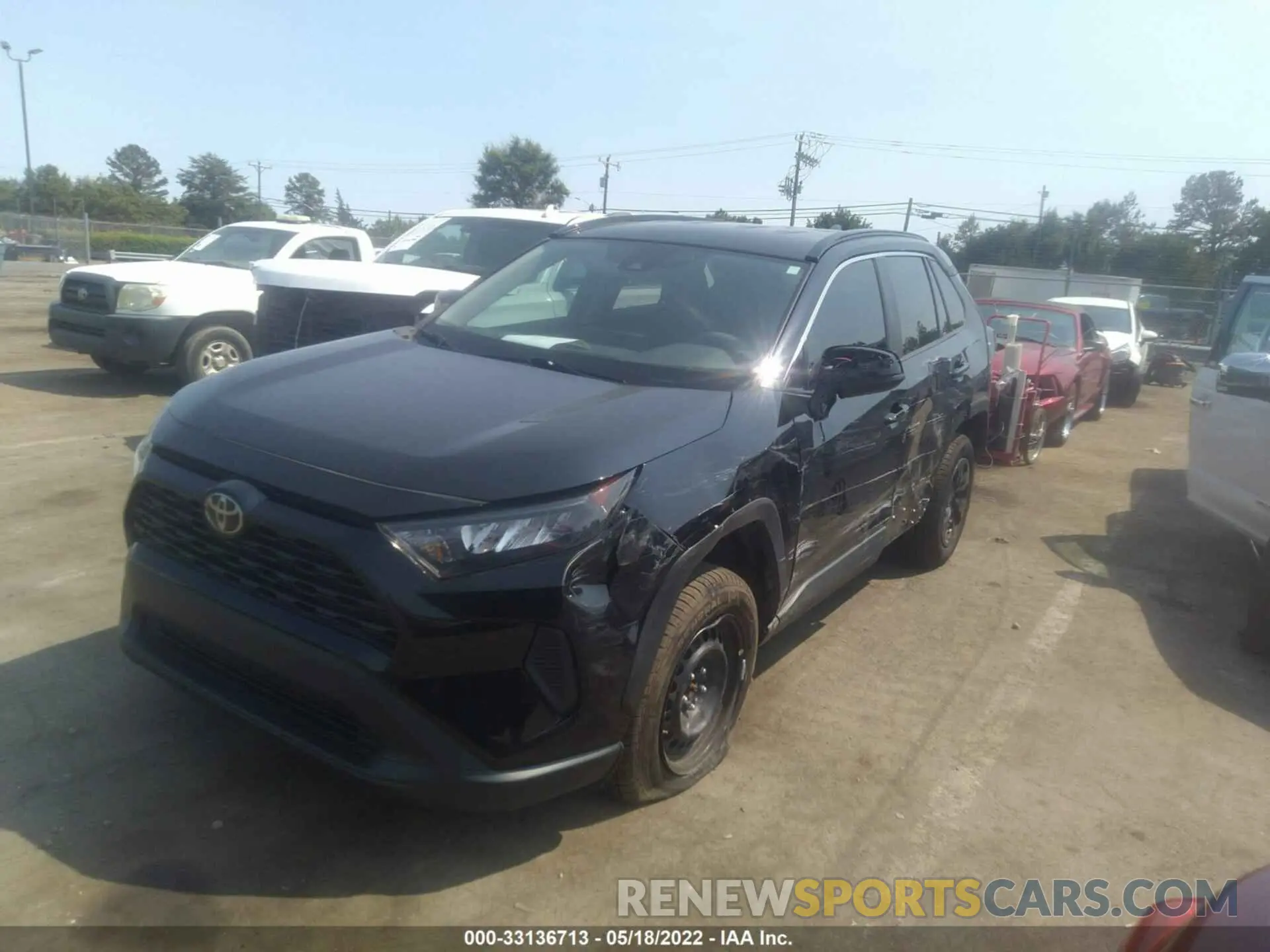 2 Фотография поврежденного автомобиля 2T3H1RFV8KW031910 TOYOTA RAV4 2019