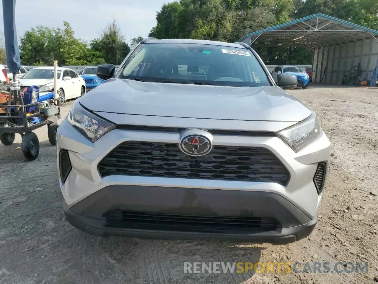 5 Photograph of a damaged car 2T3H1RFV8KW045838 TOYOTA RAV4 2019