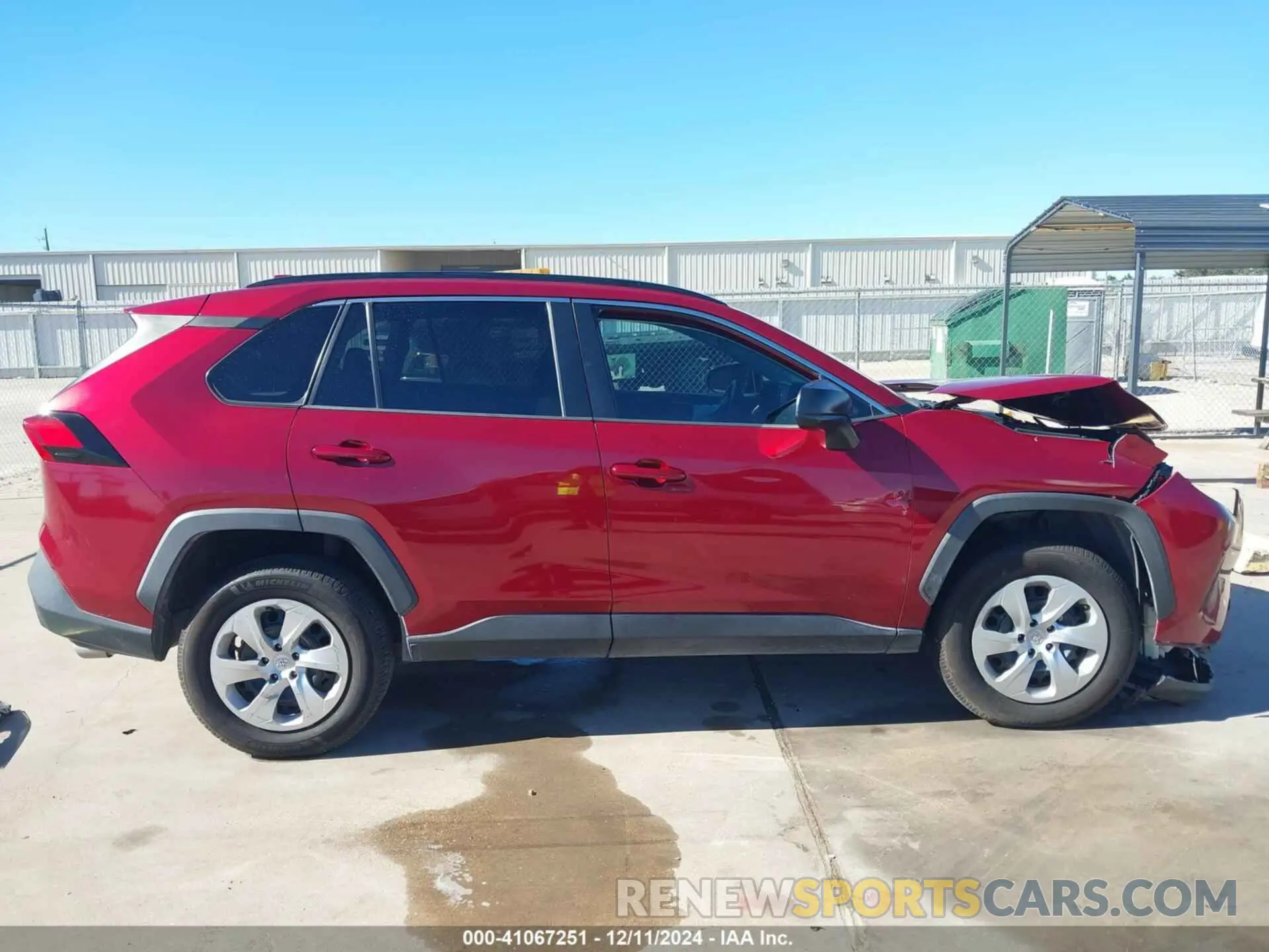 13 Фотография поврежденного автомобиля 2T3H1RFV8KW048836 TOYOTA RAV4 2019