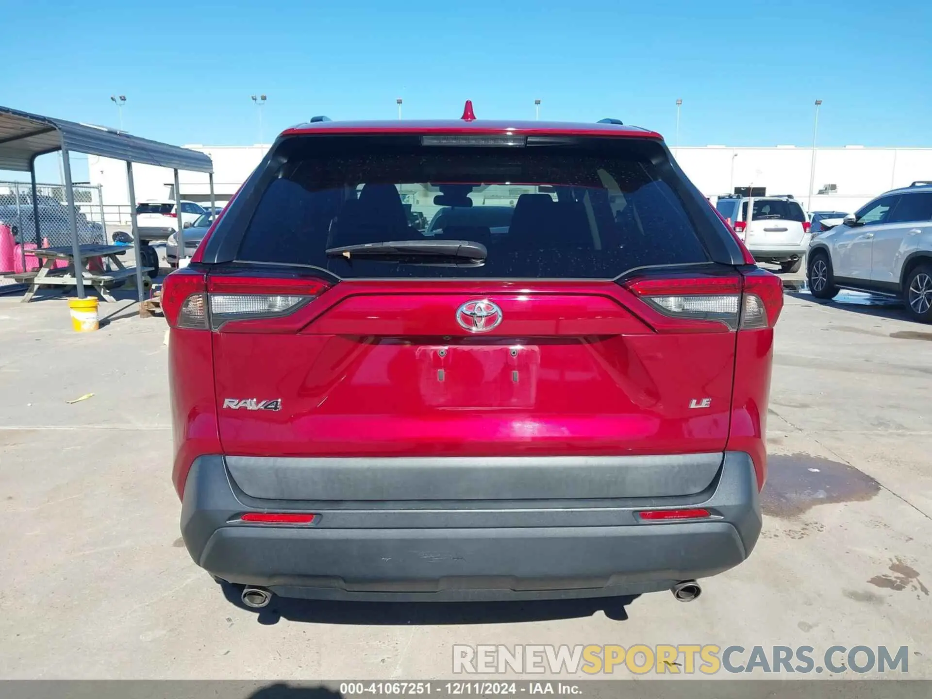16 Фотография поврежденного автомобиля 2T3H1RFV8KW048836 TOYOTA RAV4 2019