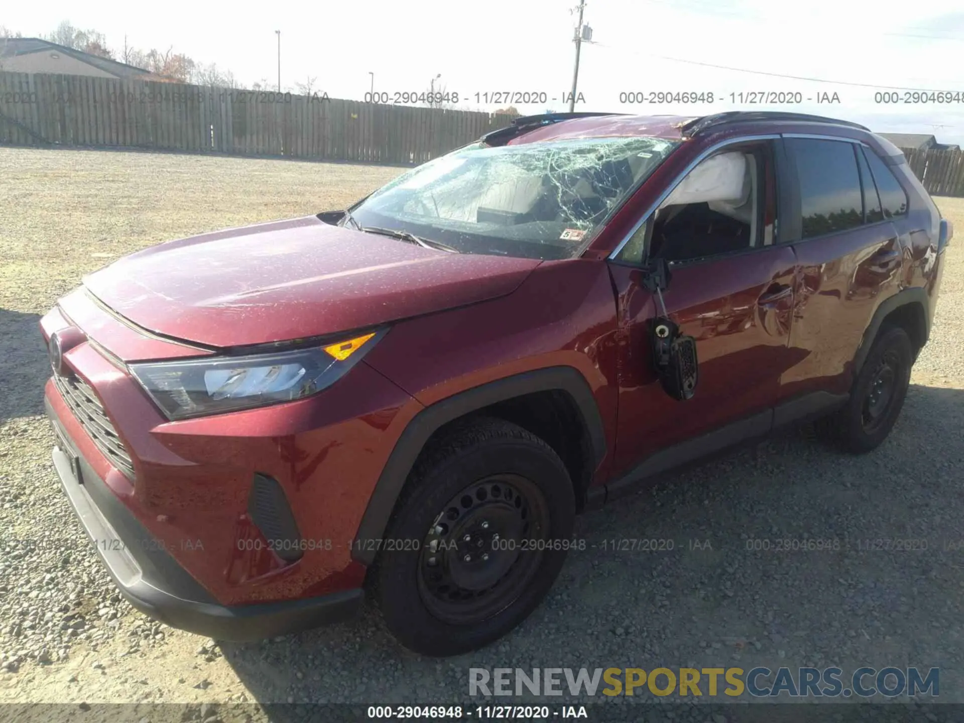 2 Фотография поврежденного автомобиля 2T3H1RFV9KC002692 TOYOTA RAV4 2019