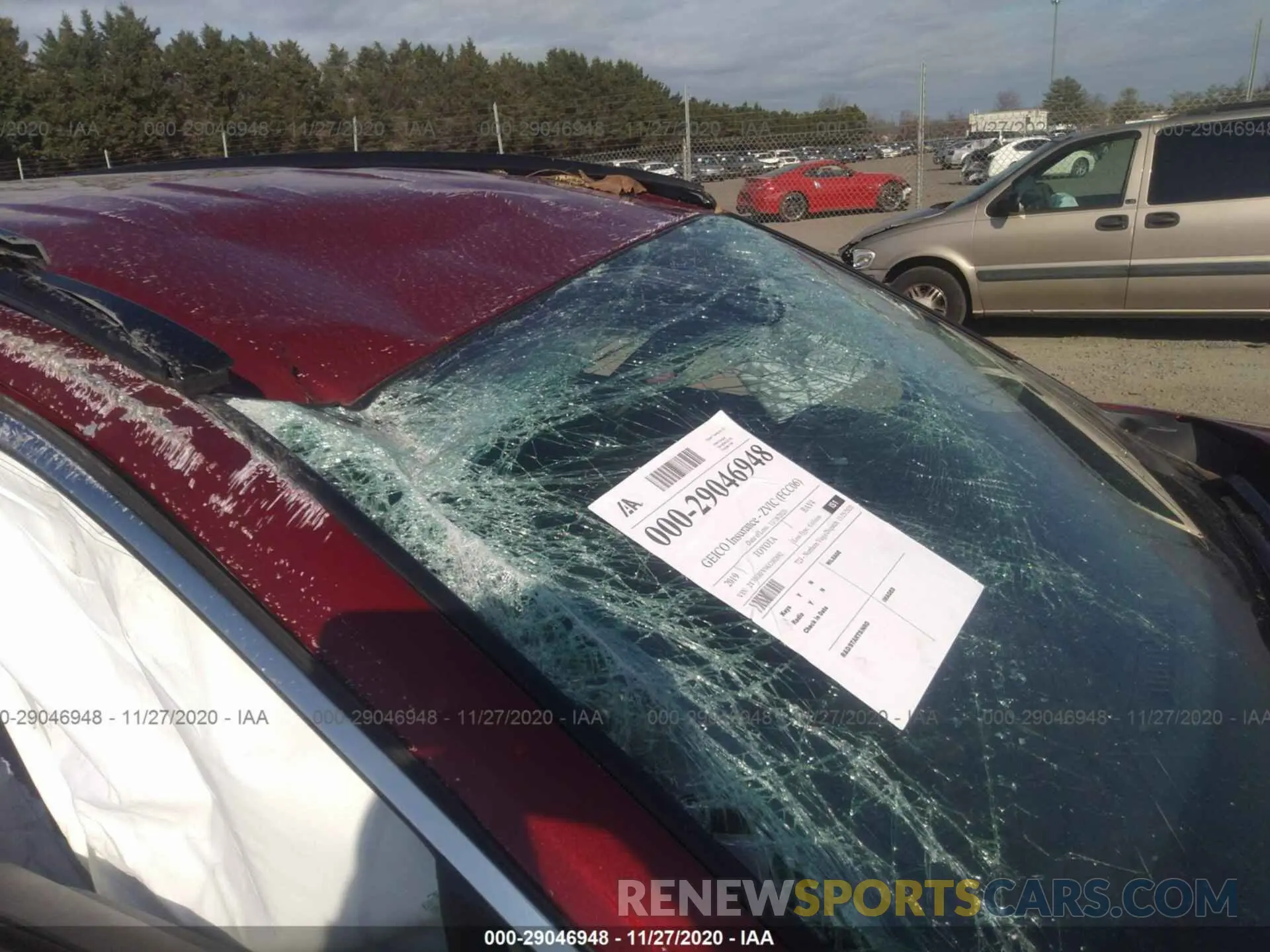 6 Фотография поврежденного автомобиля 2T3H1RFV9KC002692 TOYOTA RAV4 2019