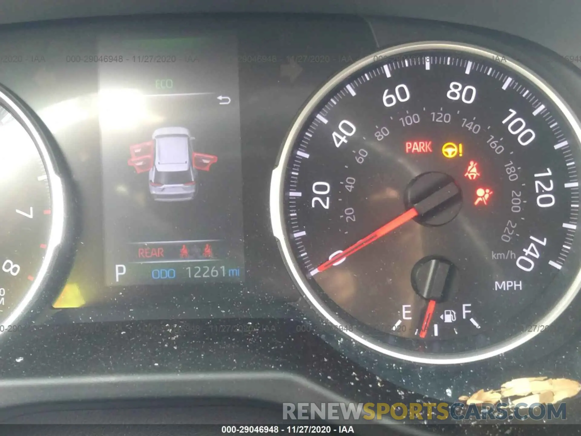 7 Фотография поврежденного автомобиля 2T3H1RFV9KC002692 TOYOTA RAV4 2019