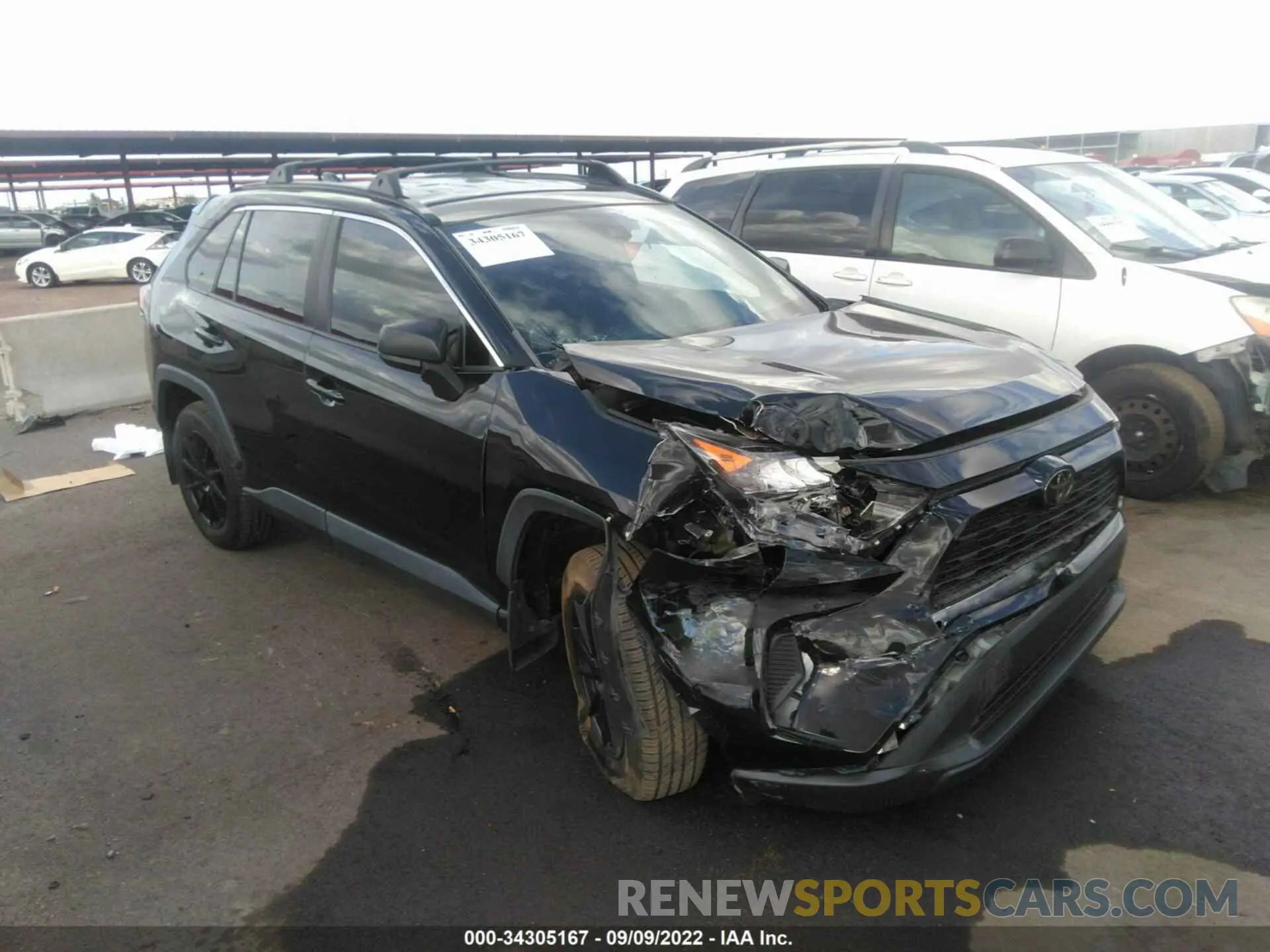 1 Фотография поврежденного автомобиля 2T3H1RFV9KC014809 TOYOTA RAV4 2019