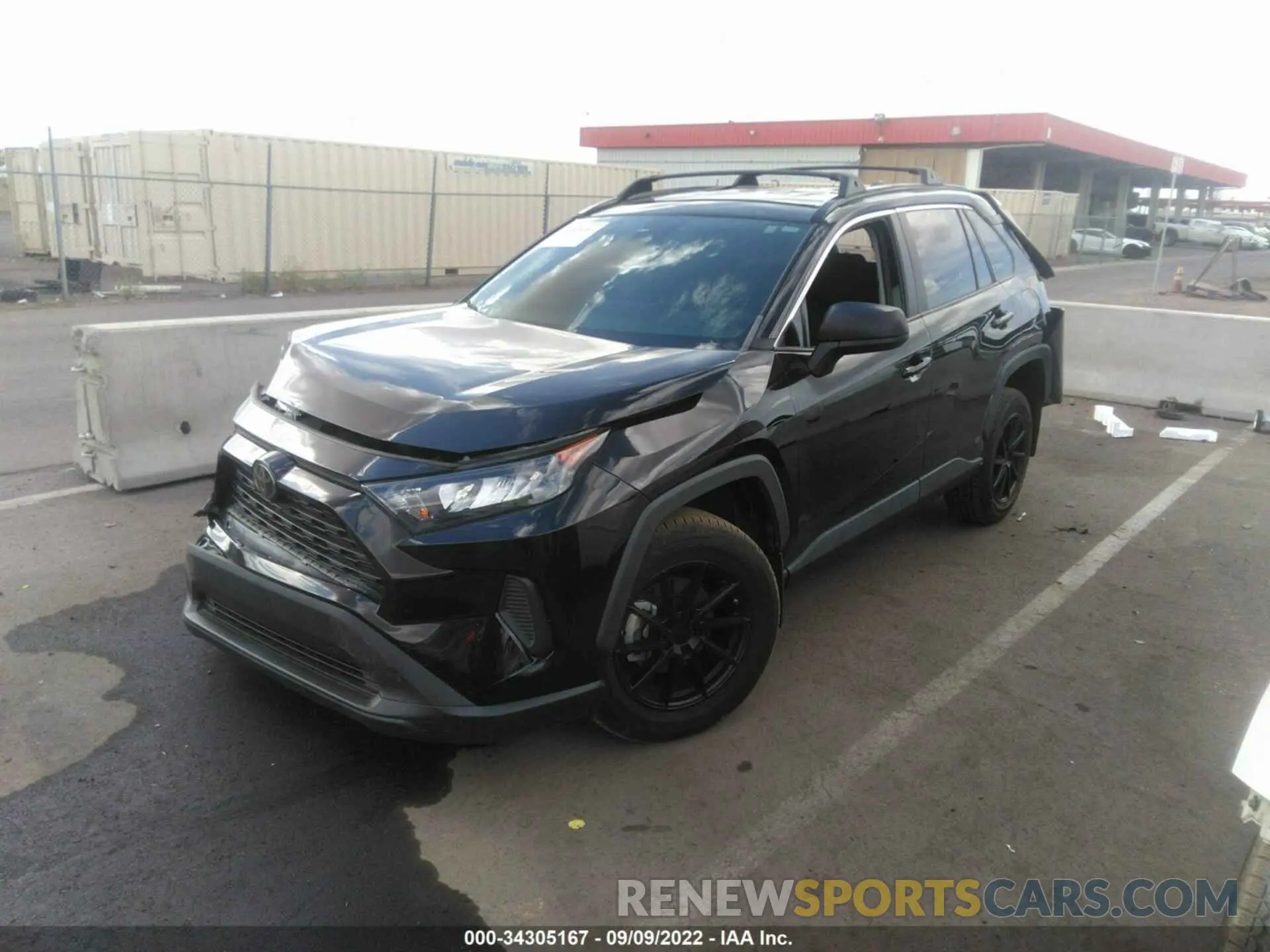 2 Фотография поврежденного автомобиля 2T3H1RFV9KC014809 TOYOTA RAV4 2019