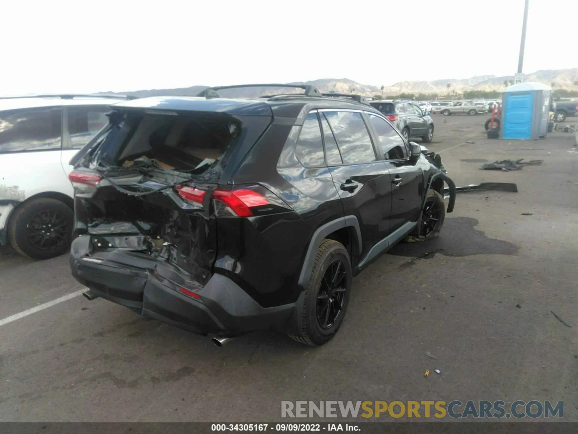 4 Фотография поврежденного автомобиля 2T3H1RFV9KC014809 TOYOTA RAV4 2019