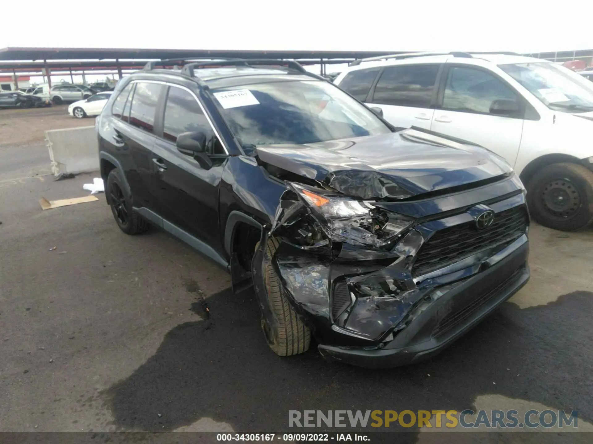 6 Фотография поврежденного автомобиля 2T3H1RFV9KC014809 TOYOTA RAV4 2019