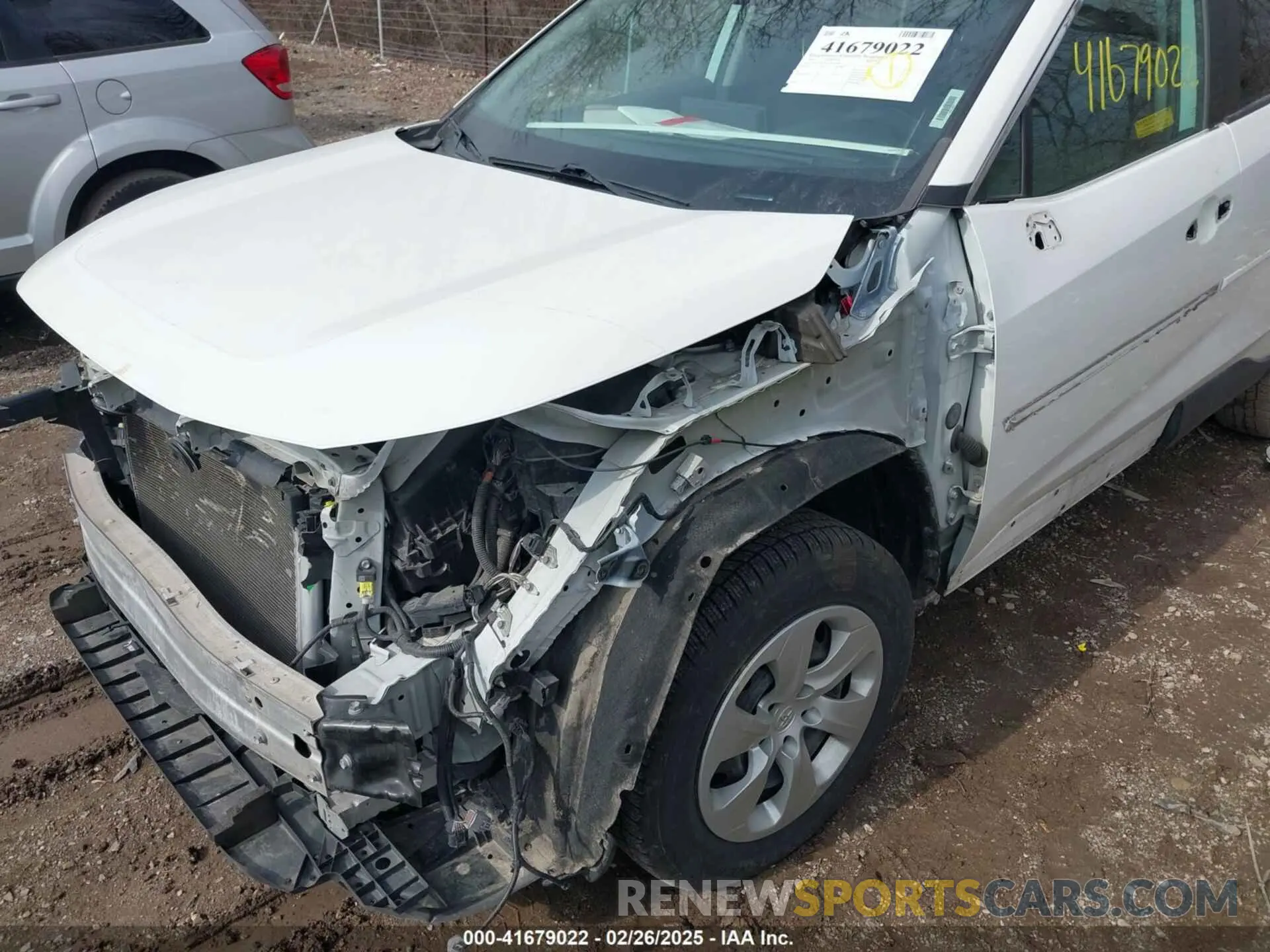 6 Photograph of a damaged car 2T3H1RFV9KW045248 TOYOTA RAV4 2019