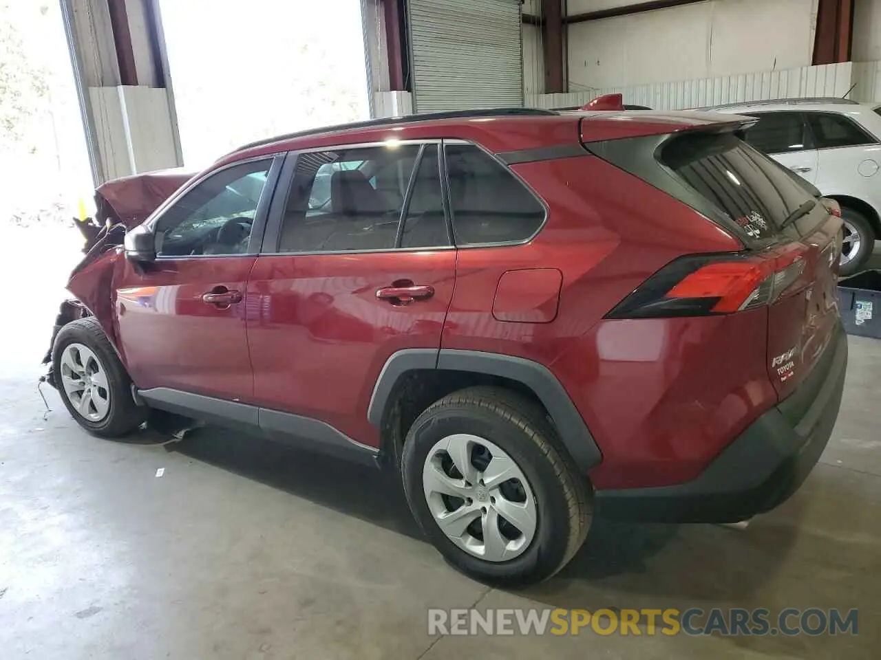 2 Photograph of a damaged car 2T3H1RFVXKW047378 TOYOTA RAV4 2019