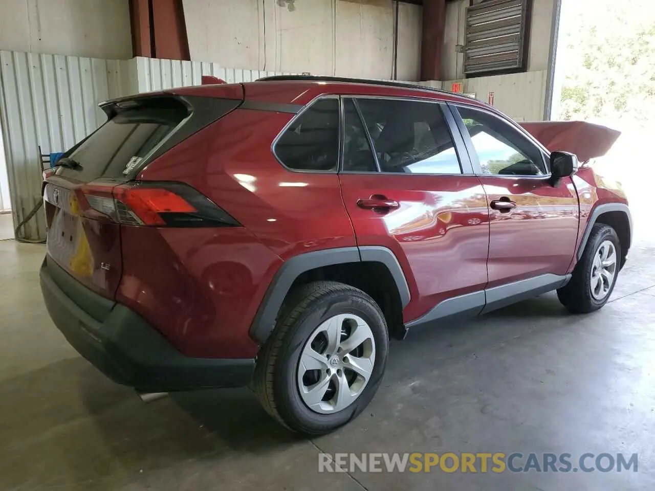3 Photograph of a damaged car 2T3H1RFVXKW047378 TOYOTA RAV4 2019