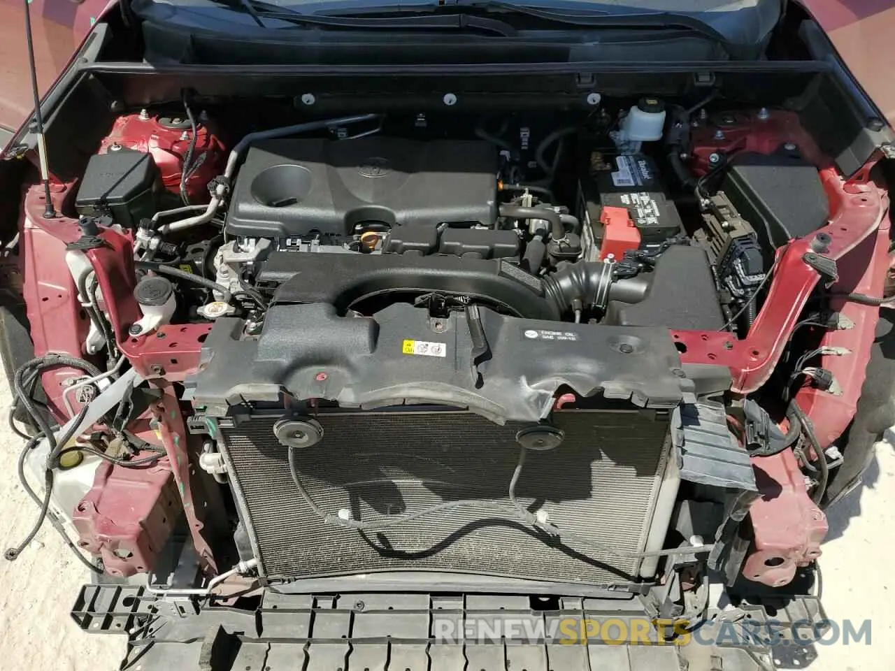 12 Фотография поврежденного автомобиля 2T3H1RFVXKW050264 TOYOTA RAV4 2019