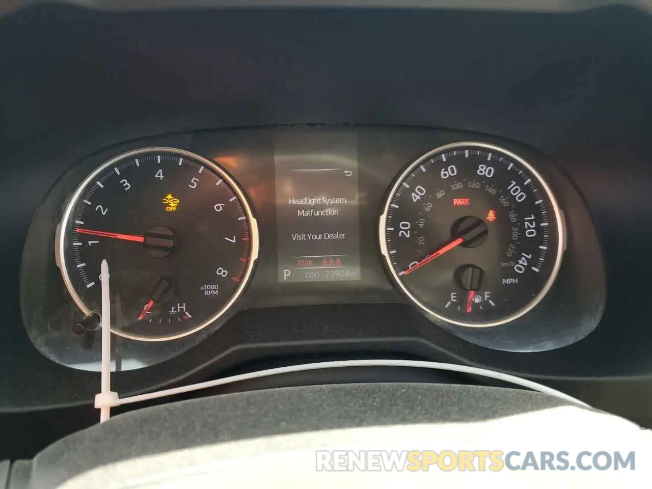 9 Фотография поврежденного автомобиля 2T3H1RFVXKW050264 TOYOTA RAV4 2019