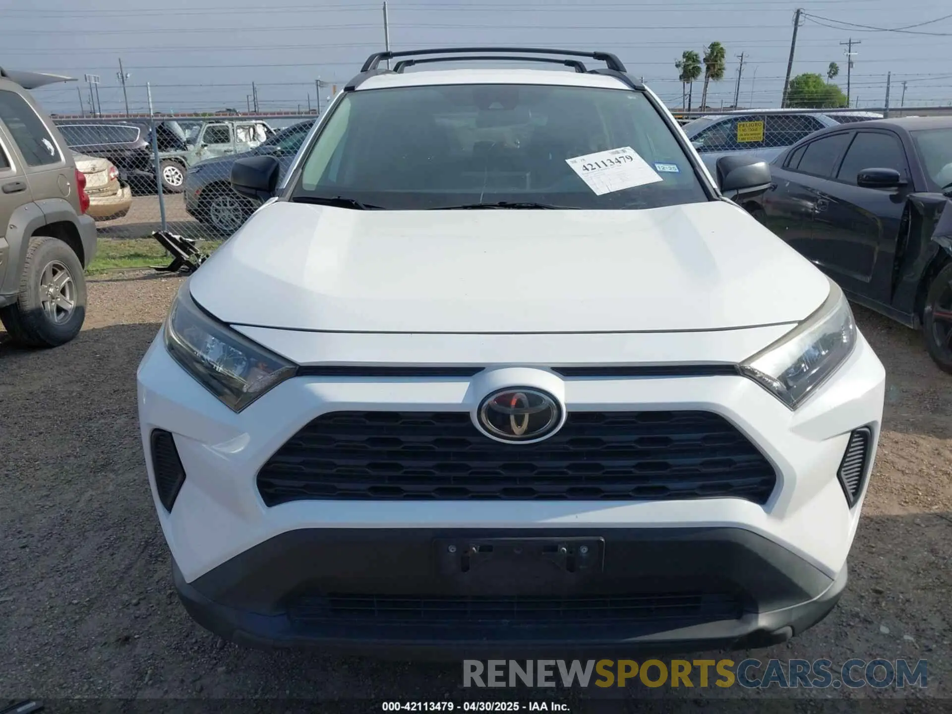 6 Photograph of a damaged car 2T3H1RFVXKW055268 TOYOTA RAV4 2019