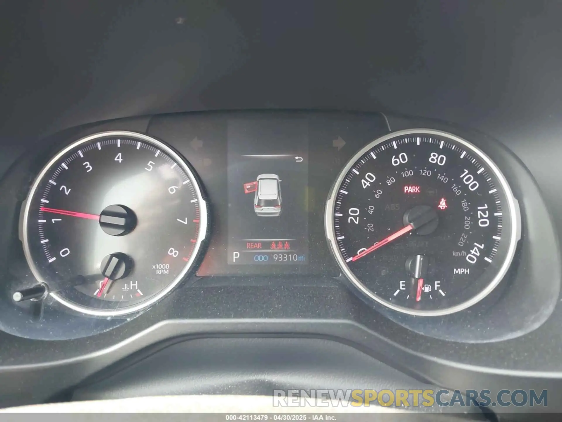 7 Photograph of a damaged car 2T3H1RFVXKW055268 TOYOTA RAV4 2019