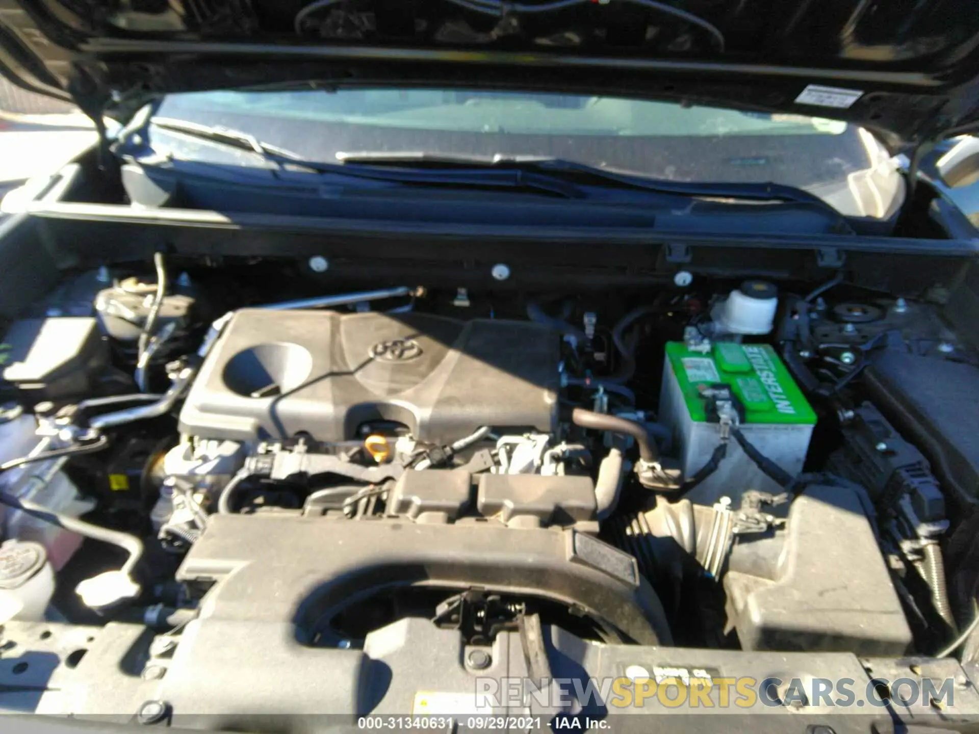 10 Photograph of a damaged car 2T3J1RFV0KC035663 TOYOTA RAV4 2019