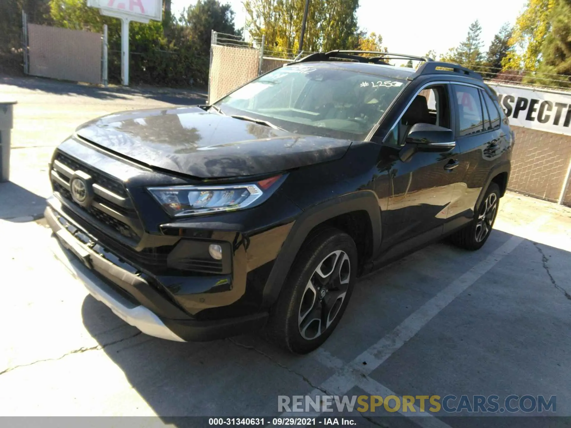 2 Photograph of a damaged car 2T3J1RFV0KC035663 TOYOTA RAV4 2019